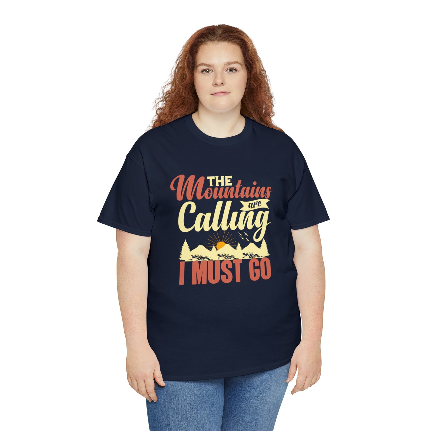 "The Mountains Are Calling" T-Shirt - Weave Got Gifts - Unique Gifts You Won’t Find Anywhere Else!