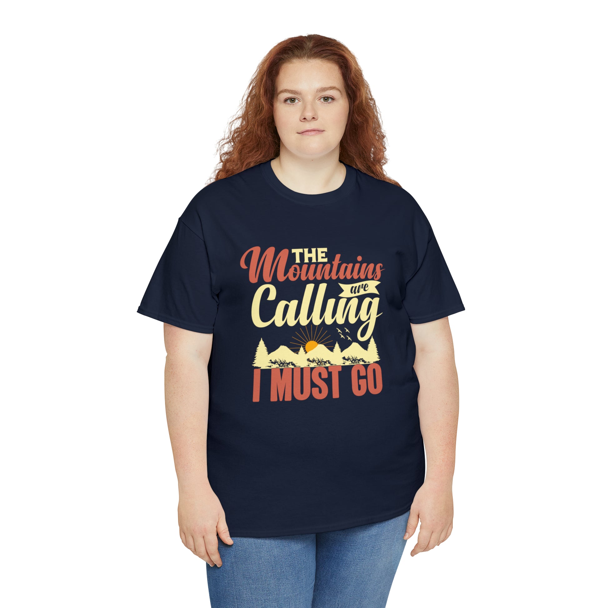 "The Mountains Are Calling" T-Shirt - Weave Got Gifts - Unique Gifts You Won’t Find Anywhere Else!