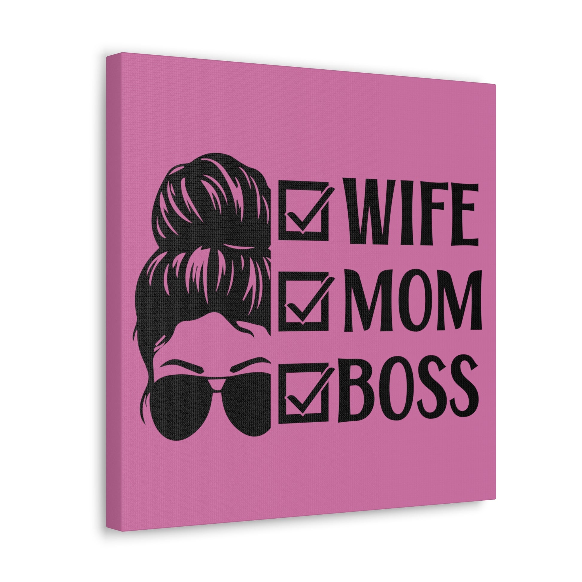 "Wife, Mom, Boss" Wall Art - Weave Got Gifts - Unique Gifts You Won’t Find Anywhere Else!
