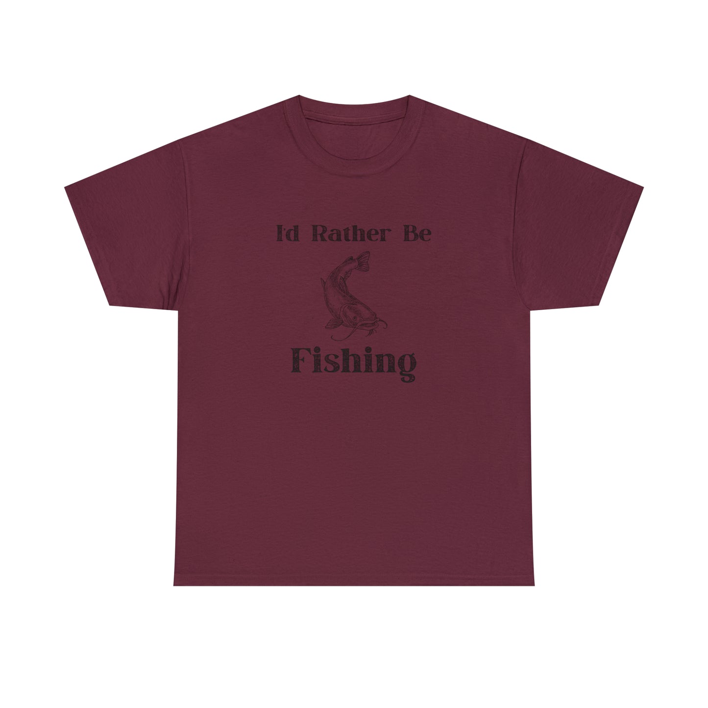 "Id Rather Be Fishing" T-Shirt - Weave Got Gifts - Unique Gifts You Won’t Find Anywhere Else!