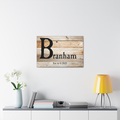 "Last Name Farmhouse" Custom Wall Art - Weave Got Gifts - Unique Gifts You Won’t Find Anywhere Else!