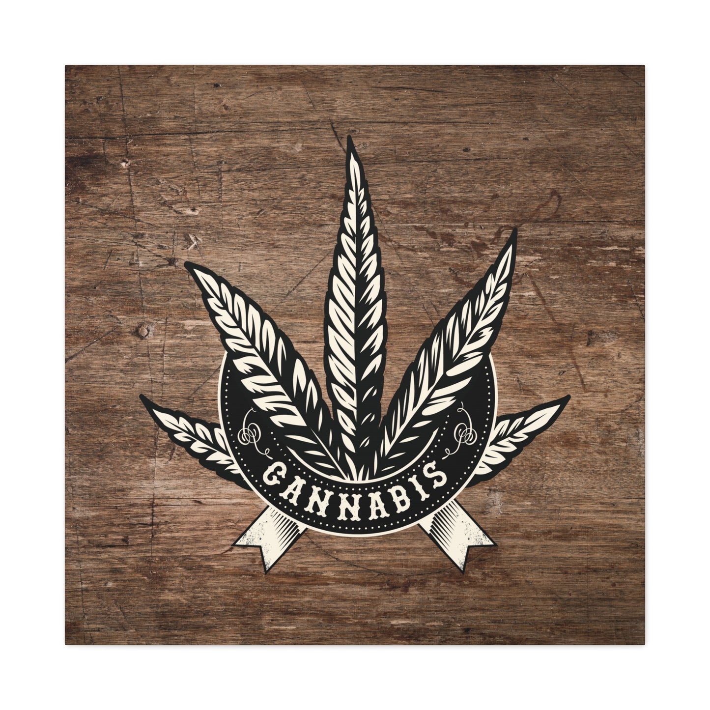 "Vintage Cannabis" Wall Art - Weave Got Gifts - Unique Gifts You Won’t Find Anywhere Else!