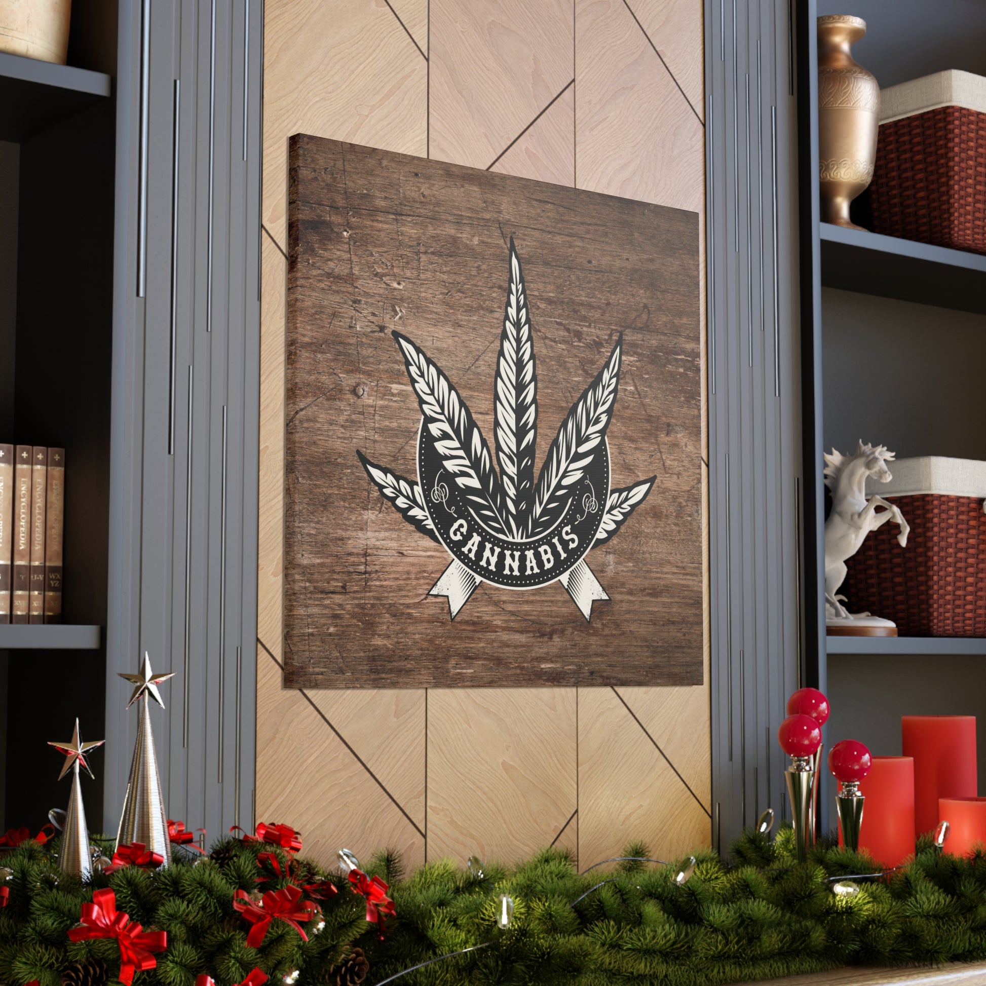 "Vintage Cannabis" Wall Art - Weave Got Gifts - Unique Gifts You Won’t Find Anywhere Else!