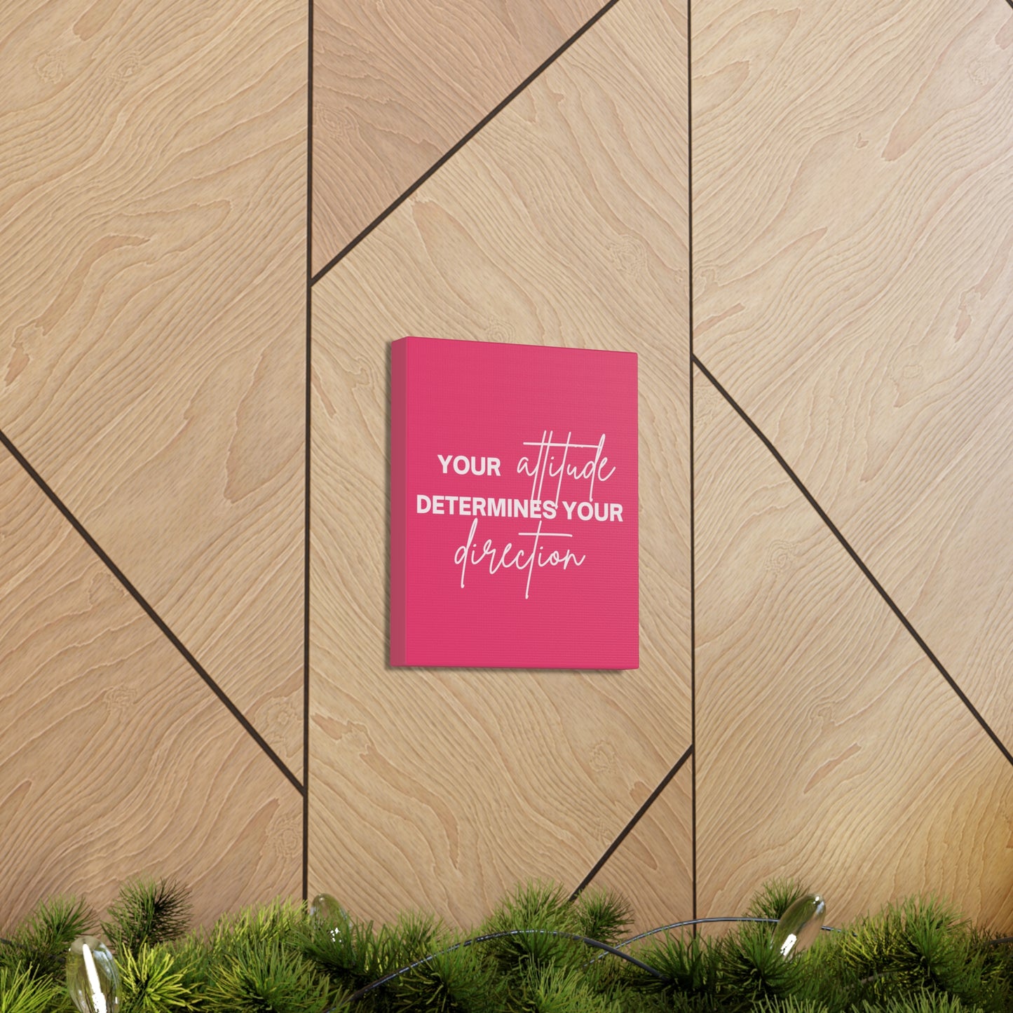 "Your Attitude Determines Your Direction" Wall Art - Weave Got Gifts - Unique Gifts You Won’t Find Anywhere Else!