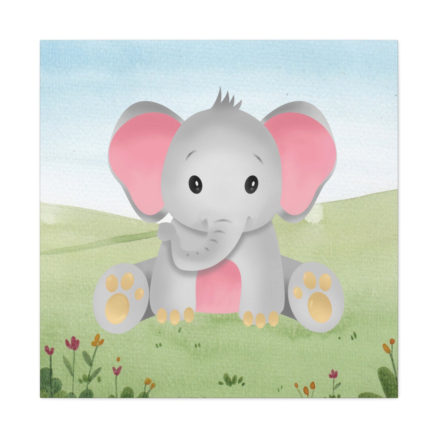 "Baby Elephant" Wall Art - Weave Got Gifts - Unique Gifts You Won’t Find Anywhere Else!