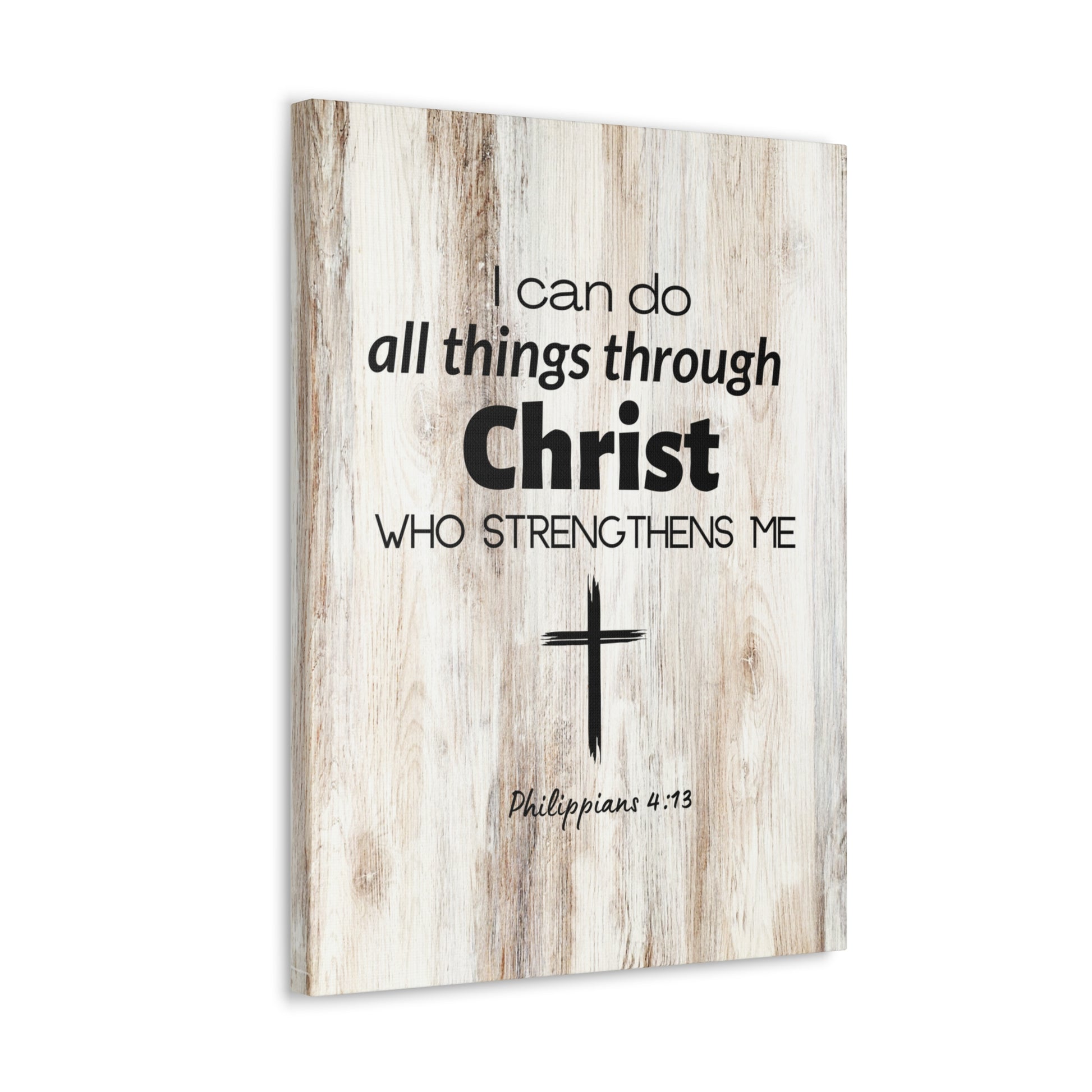 "I Can Do All Things Through Christ" Wall Print - Weave Got Gifts - Unique Gifts You Won’t Find Anywhere Else!