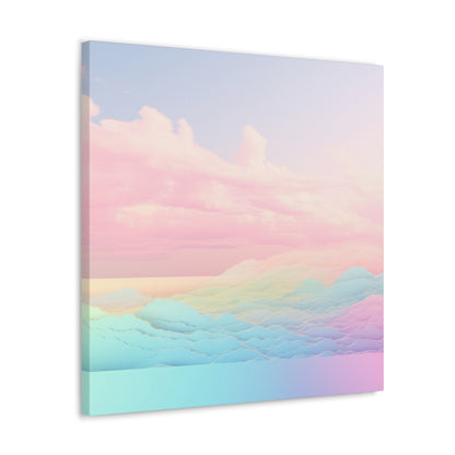 "Rainbow Clouds Abstract" Wall Art - Weave Got Gifts - Unique Gifts You Won’t Find Anywhere Else!