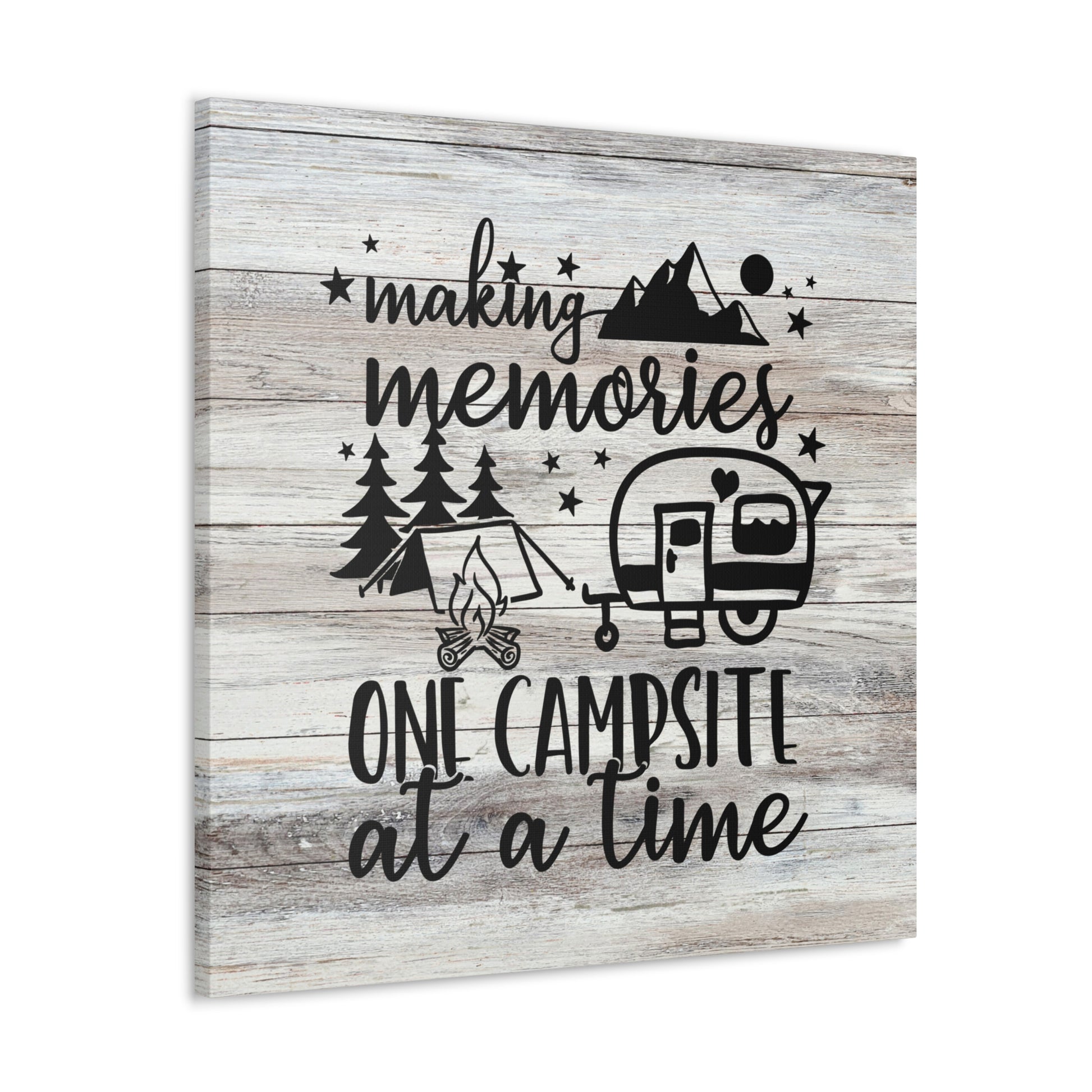 "Making Memories One Campsite At A Time" Wall Art - Weave Got Gifts - Unique Gifts You Won’t Find Anywhere Else!