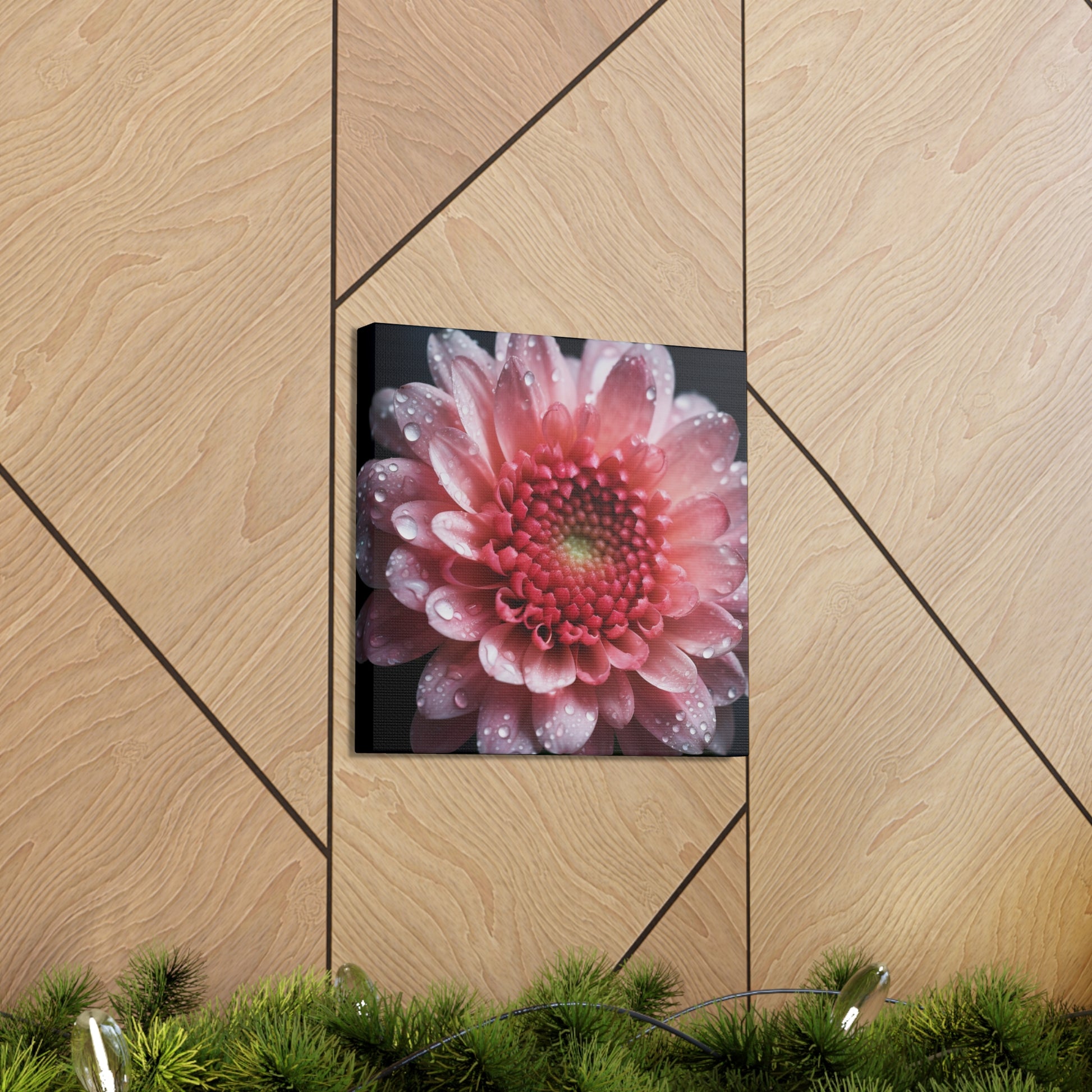 "Beautiful Pink Flower Up Close" Wall Art - Weave Got Gifts - Unique Gifts You Won’t Find Anywhere Else!