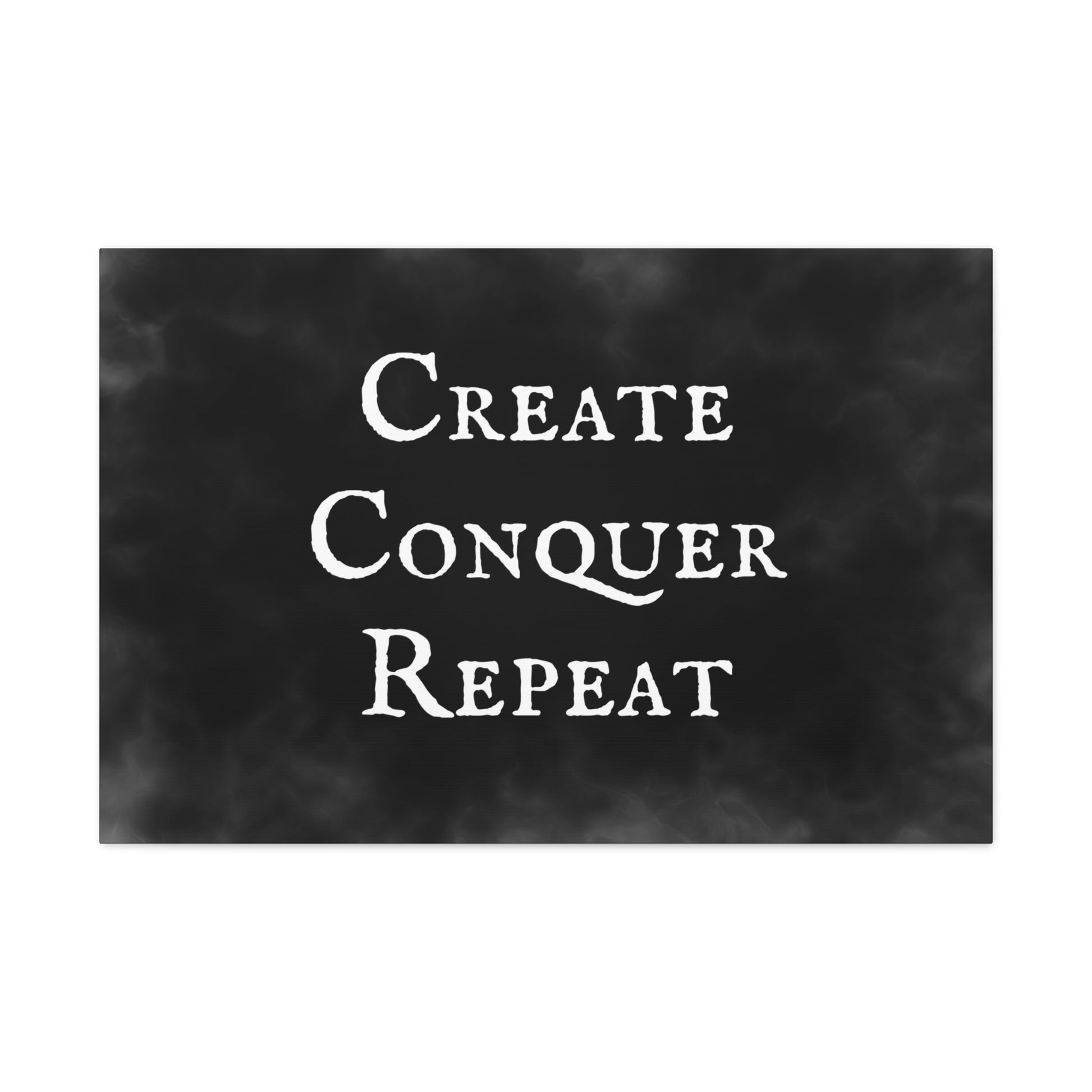 "Create Conquer Repeat" Wall Art - Weave Got Gifts - Unique Gifts You Won’t Find Anywhere Else!