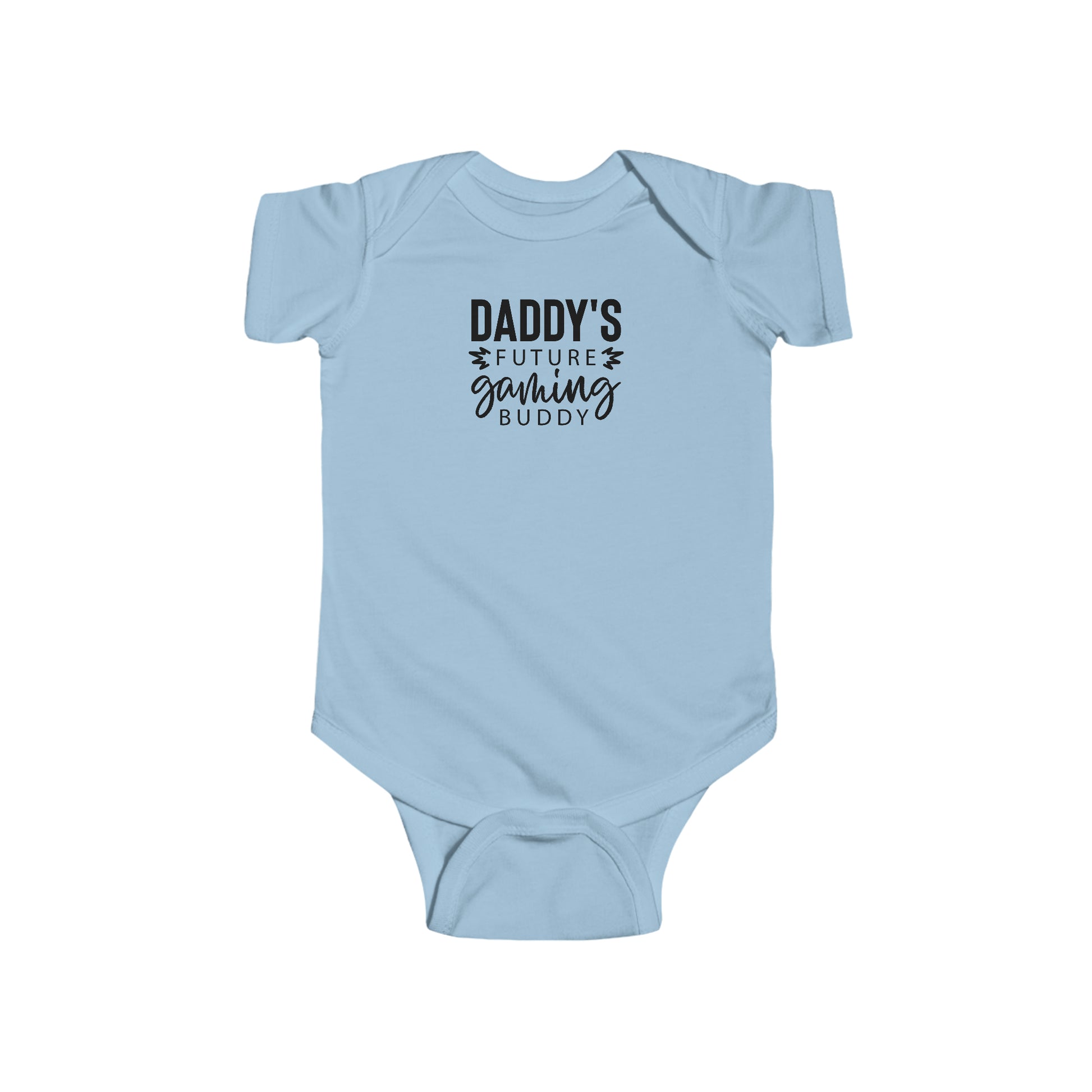 Cute baby gamer onesie for dads and babies who love gaming
