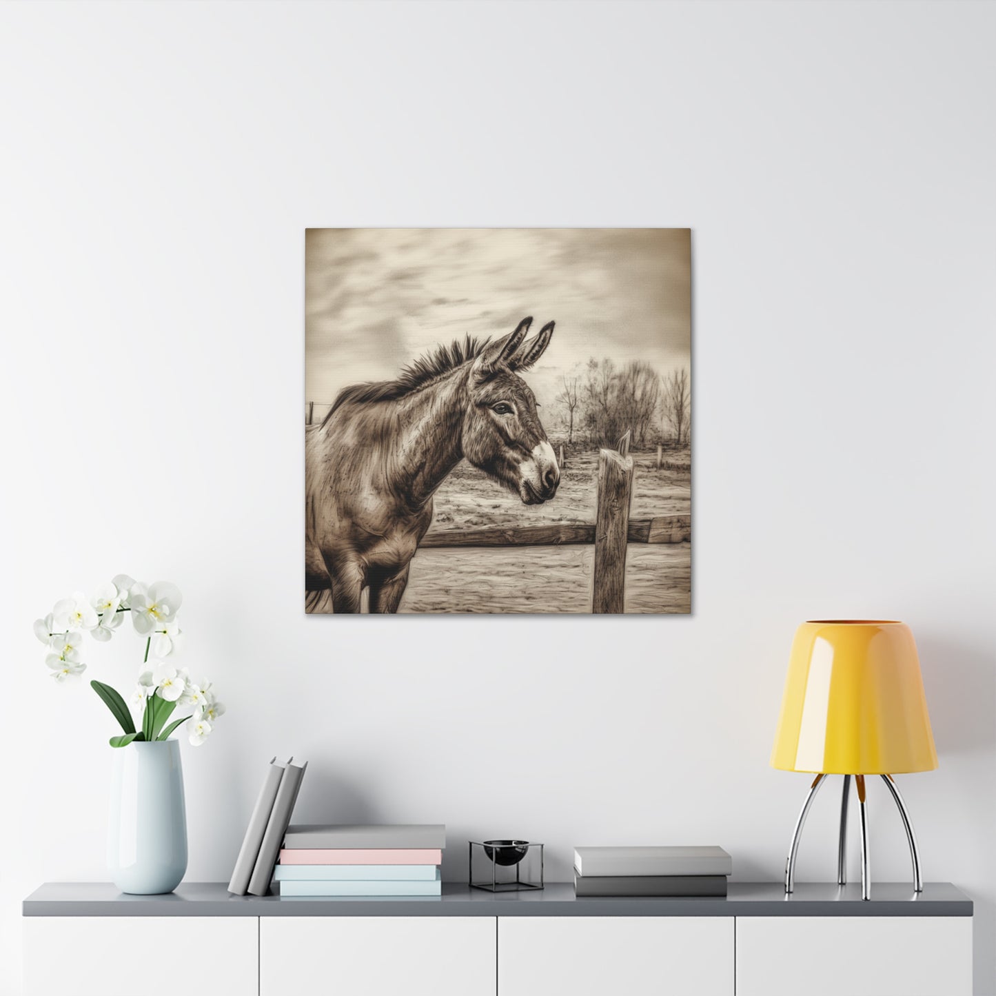 "Rustic Donkey" Wall Art - Weave Got Gifts - Unique Gifts You Won’t Find Anywhere Else!