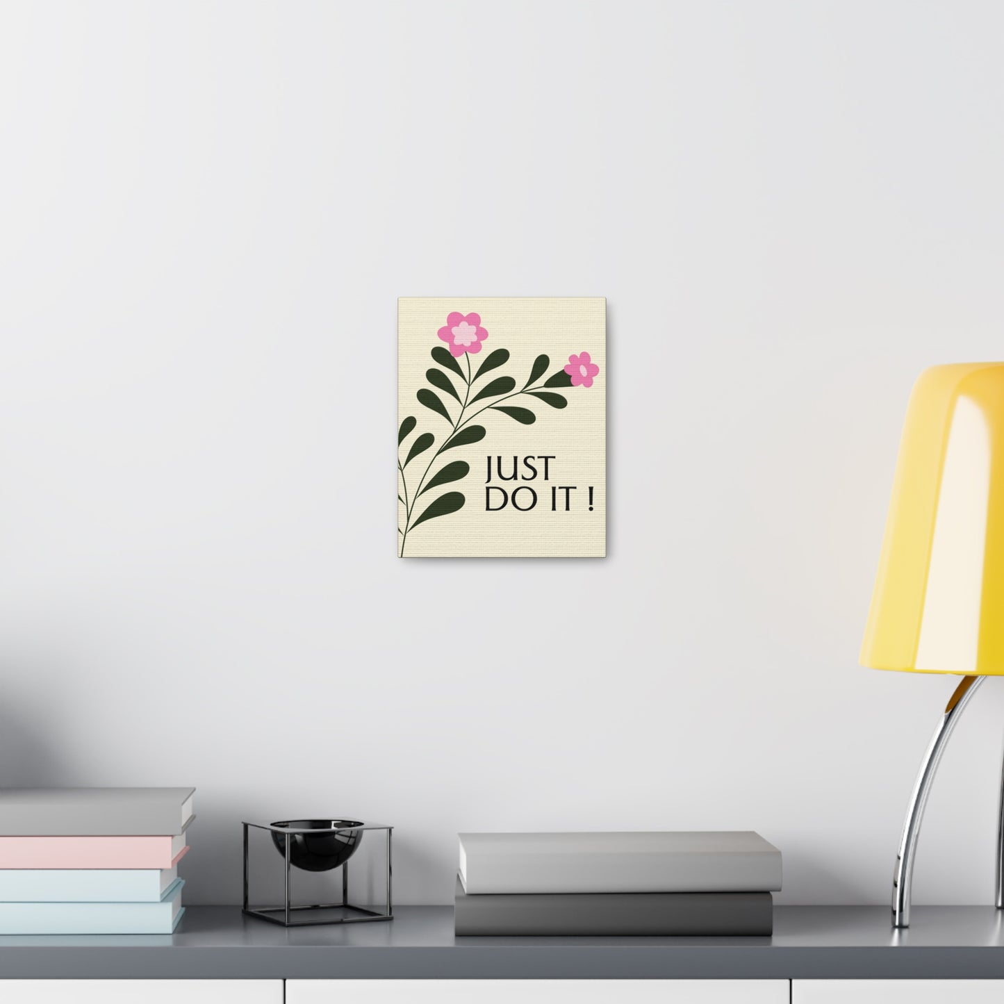 "Just Do It" Floral Wall Art - Weave Got Gifts - Unique Gifts You Won’t Find Anywhere Else!