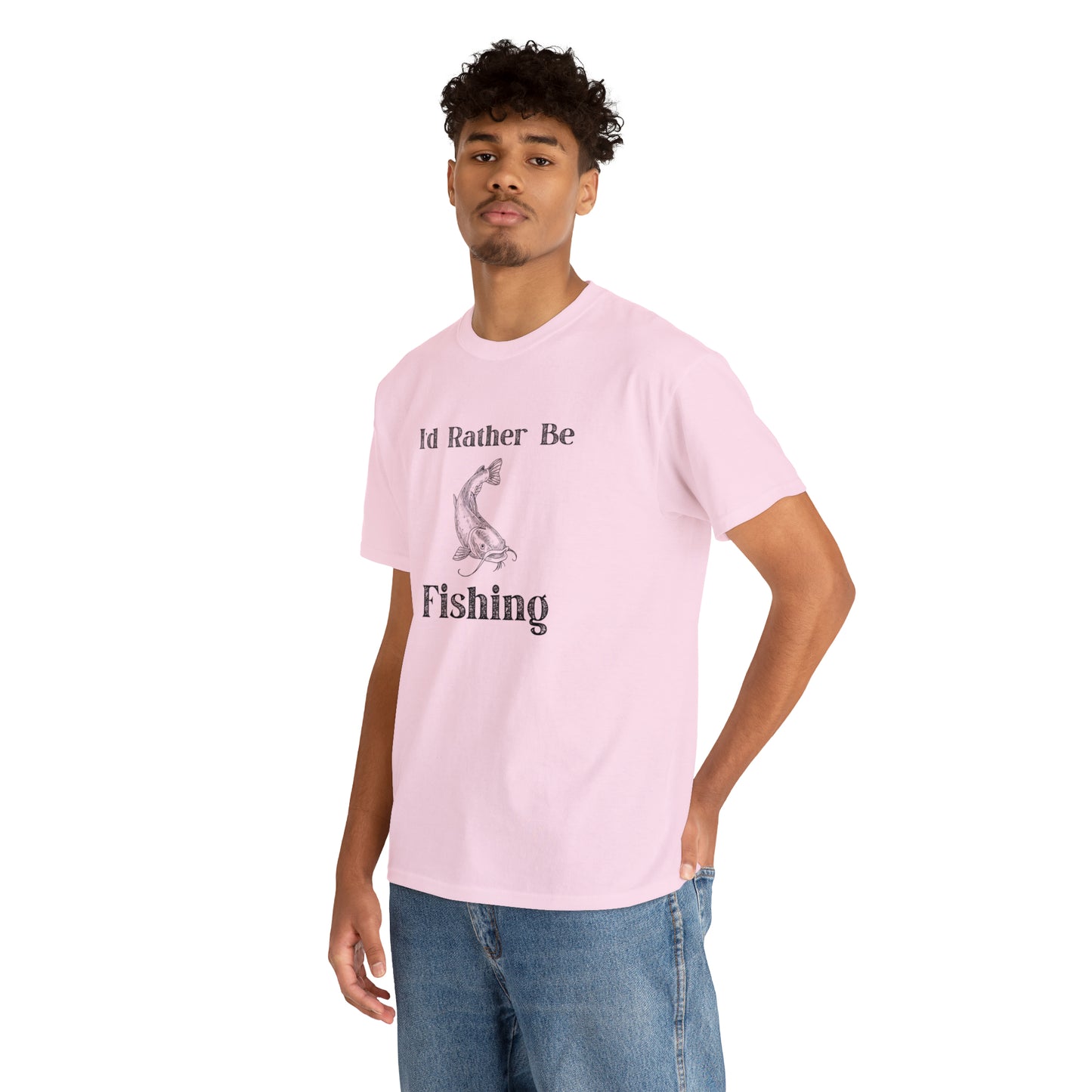 "Id Rather Be Fishing" T-Shirt - Weave Got Gifts - Unique Gifts You Won’t Find Anywhere Else!