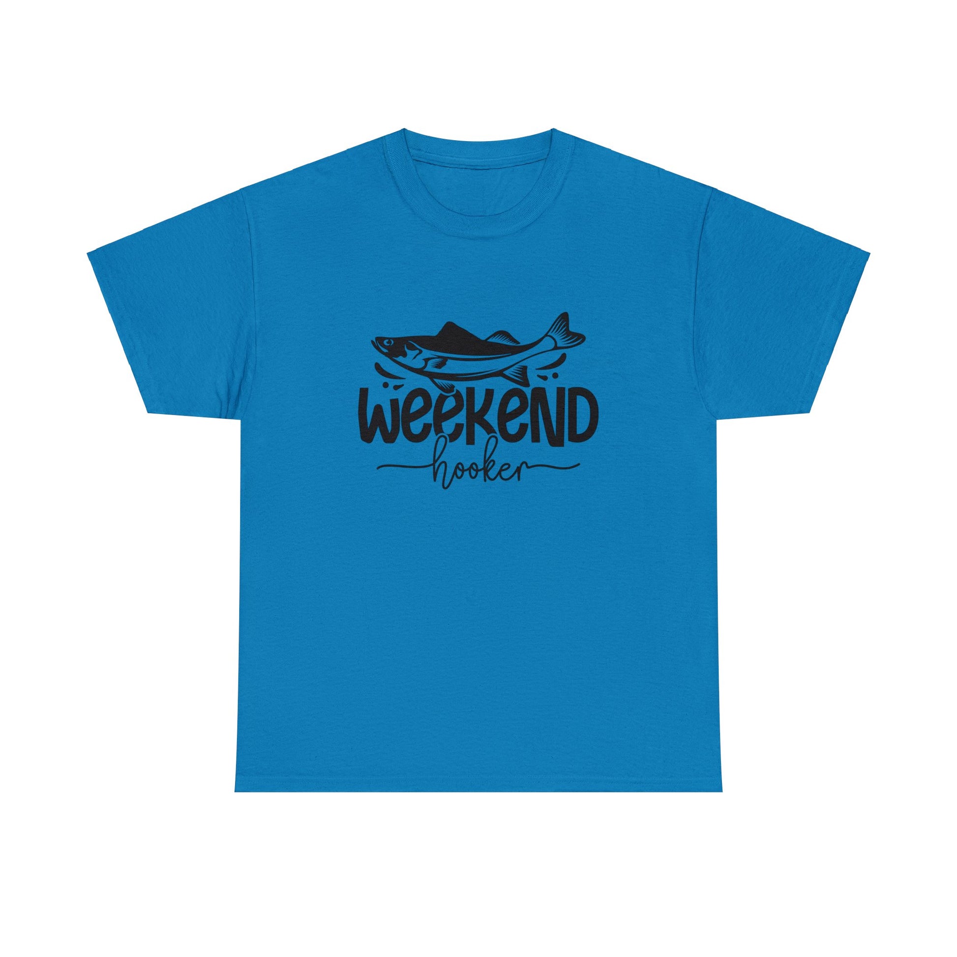 Weekend Hooker funny fishing t-shirt for anglers
