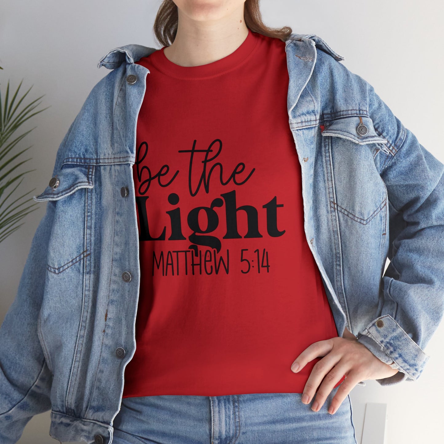 "Be The Light - Matthew 5:14" T-Shirt - Weave Got Gifts - Unique Gifts You Won’t Find Anywhere Else!