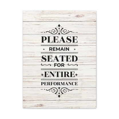 black and white quote bathroom sign