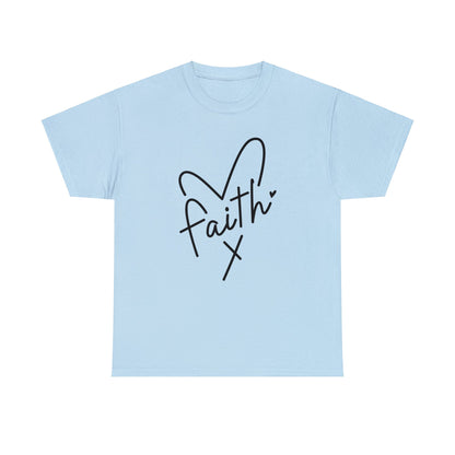 Inspirational faith t-shirts for women with stylish lettering
