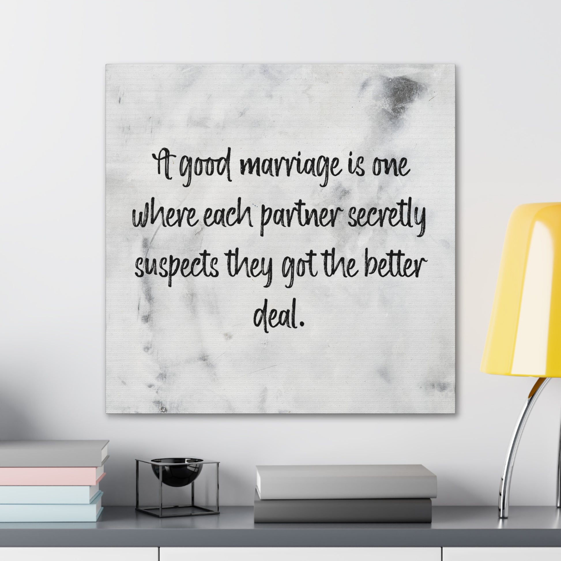 "A Good Marriage" Wall Art - Weave Got Gifts - Unique Gifts You Won’t Find Anywhere Else!