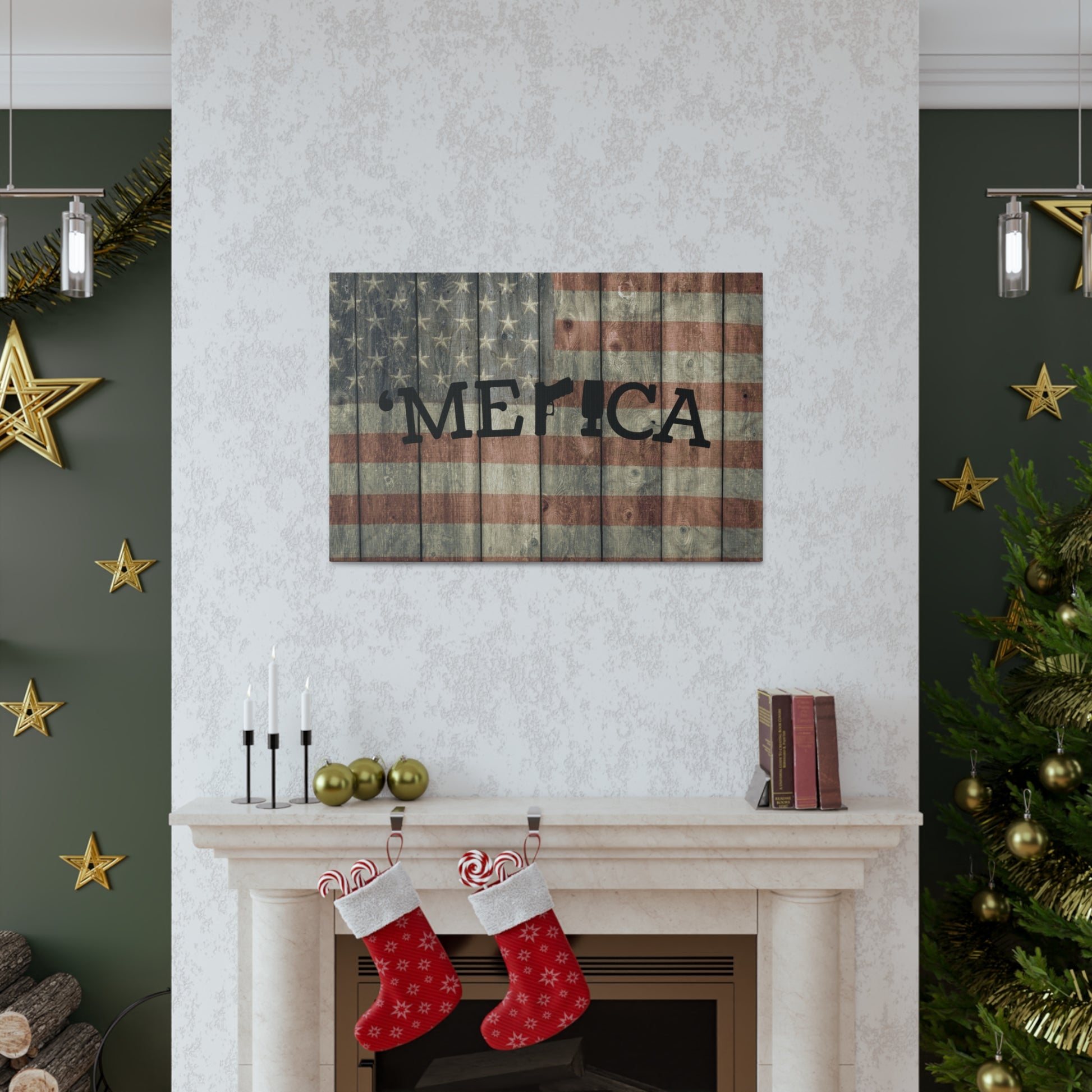 "Merica" Wall Art - Weave Got Gifts - Unique Gifts You Won’t Find Anywhere Else!