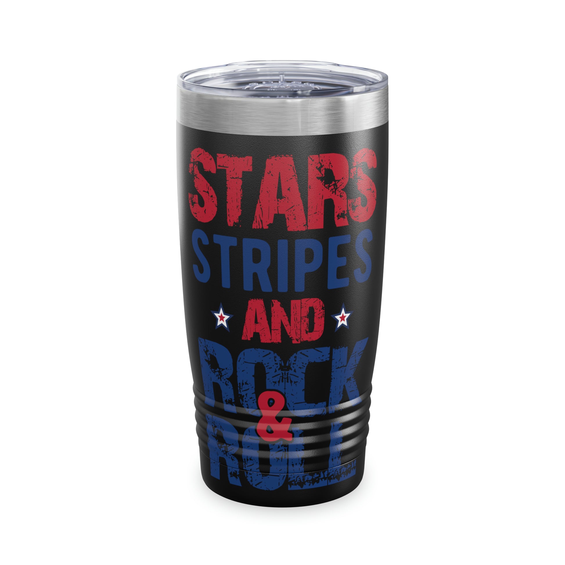 "Stars, Stripes And Rock & Roll" Tumbler - Weave Got Gifts - Unique Gifts You Won’t Find Anywhere Else!