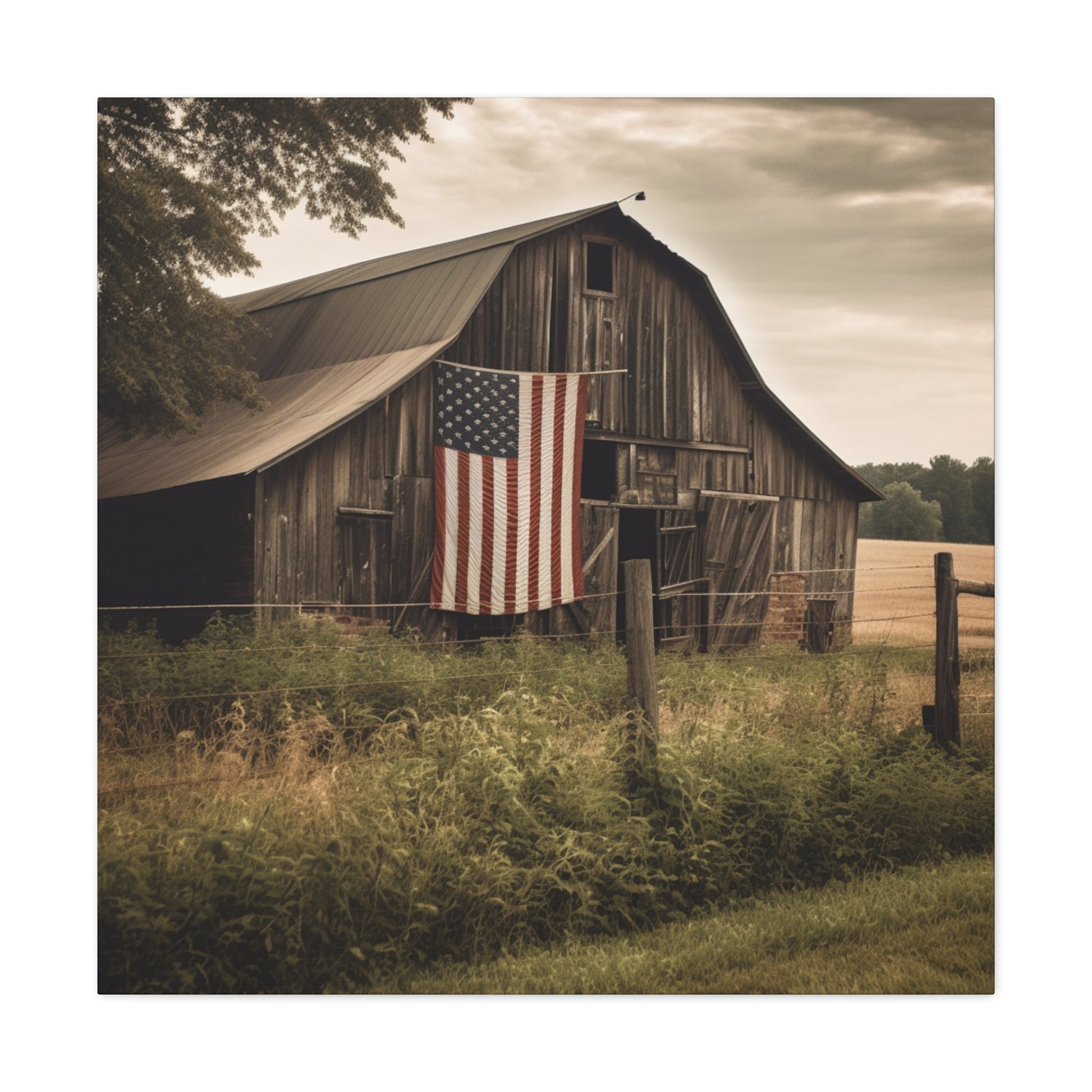 "American Farm" Wall Art - Weave Got Gifts - Unique Gifts You Won’t Find Anywhere Else!