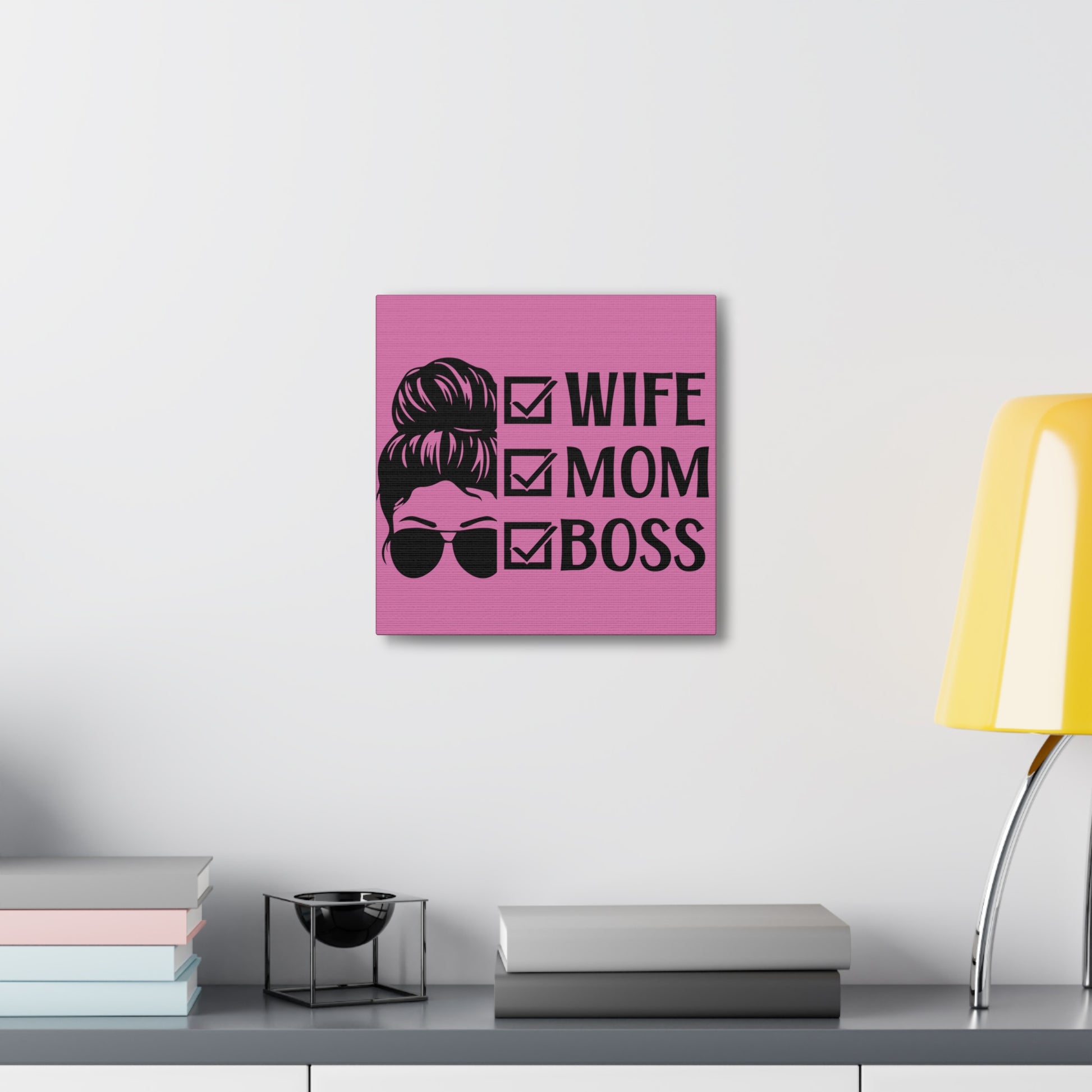 "Wife, Mom, Boss" Wall Art - Weave Got Gifts - Unique Gifts You Won’t Find Anywhere Else!