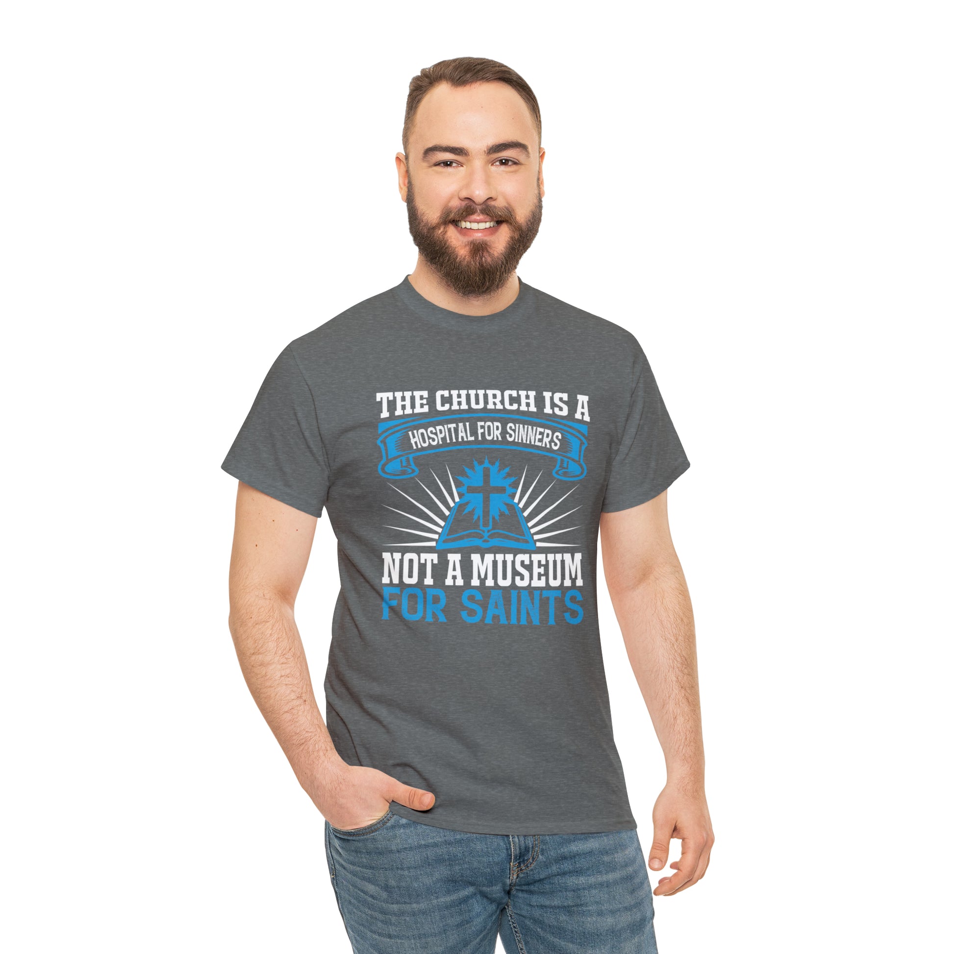"Church Is A Hospital For Sinners" T-Shirt - Weave Got Gifts - Unique Gifts You Won’t Find Anywhere Else!