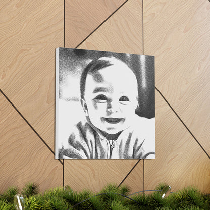 "Baby Photo Drawing" Custom Wall Art - Weave Got Gifts - Unique Gifts You Won’t Find Anywhere Else!