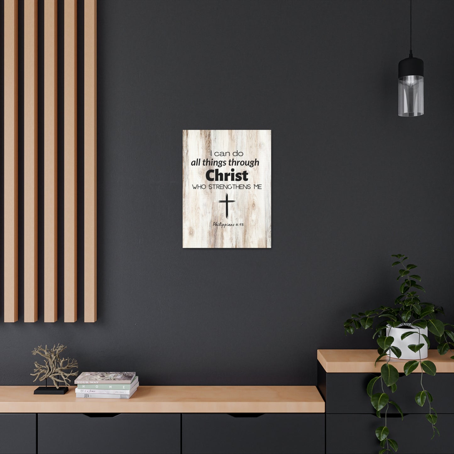 "I Can Do All Things Through Christ" Wall Print - Weave Got Gifts - Unique Gifts You Won’t Find Anywhere Else!