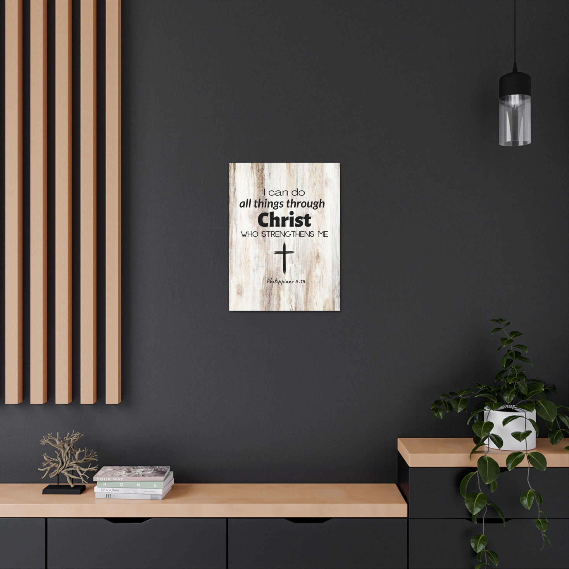 "I Can Do All Things Through Christ" Wall Print - Weave Got Gifts - Unique Gifts You Won’t Find Anywhere Else!