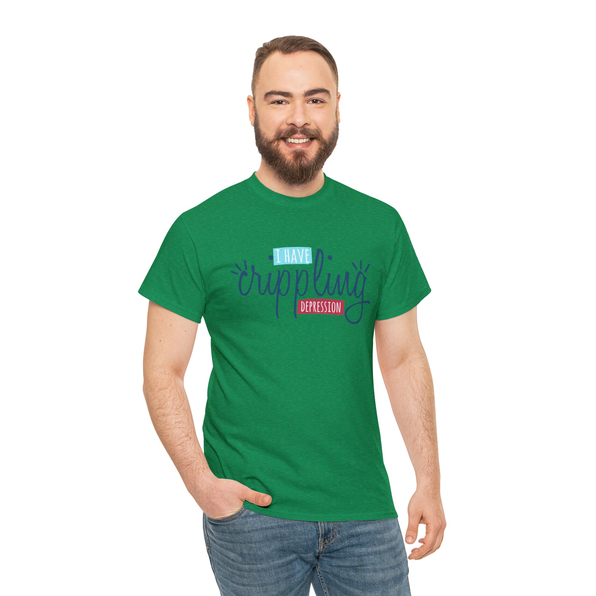 "I Have Crippling Depression" T-Shirt - Weave Got Gifts - Unique Gifts You Won’t Find Anywhere Else!