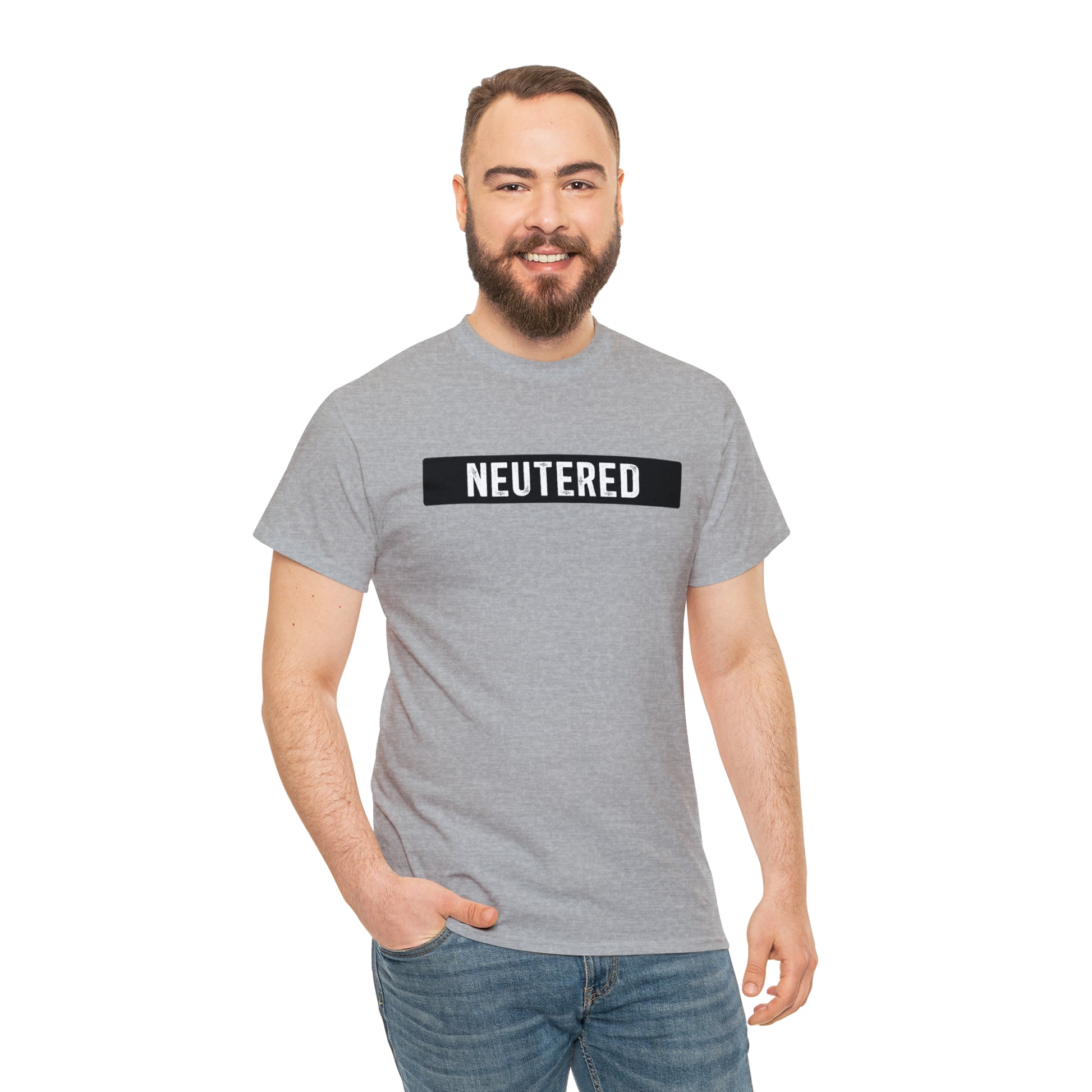 "Neutered" Men's T-Shirt - Weave Got Gifts - Unique Gifts You Won’t Find Anywhere Else!