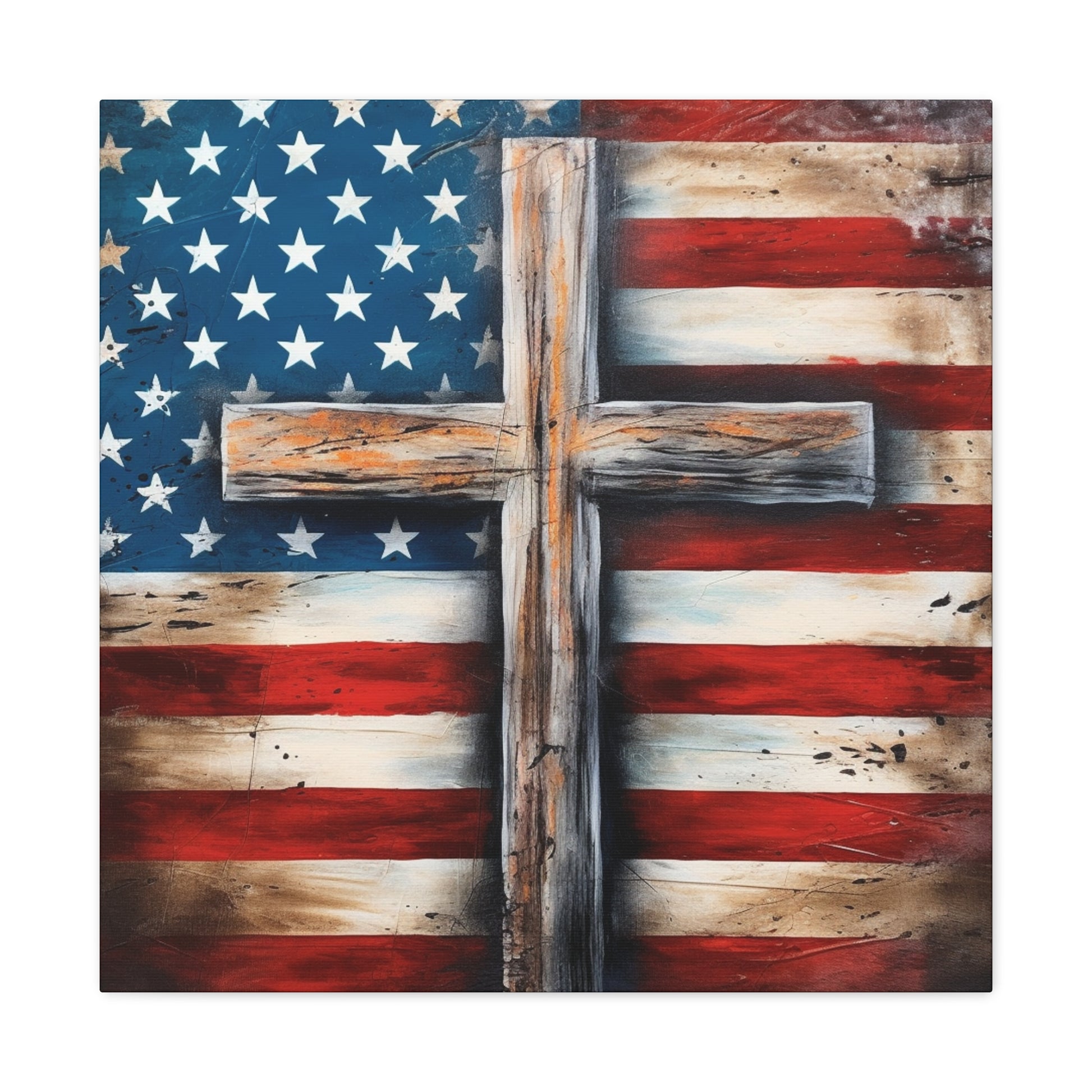 "Faith & Freedom" Wall Art - Weave Got Gifts - Unique Gifts You Won’t Find Anywhere Else!