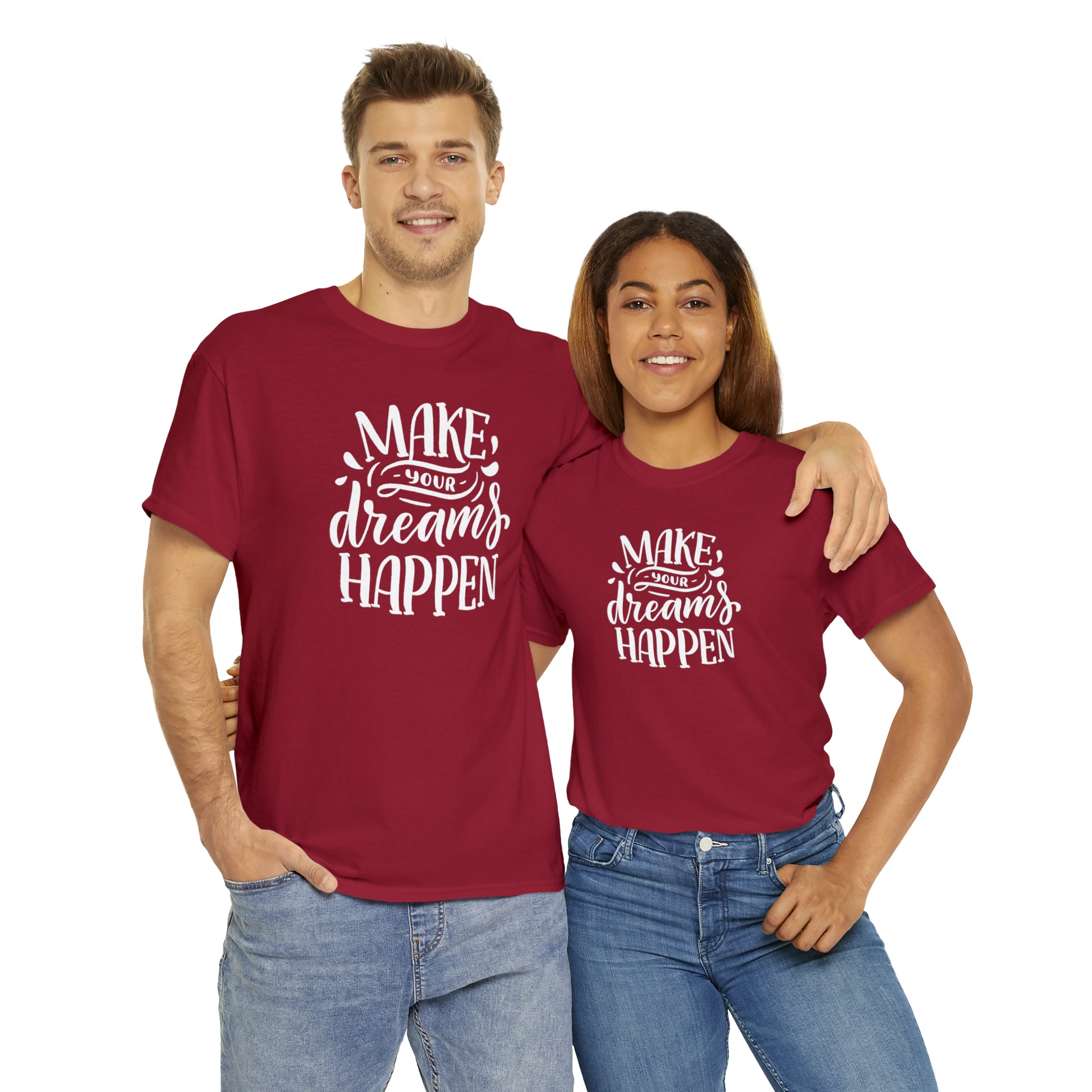 "Make Your Dreams Happen" T-Shirt - Weave Got Gifts - Unique Gifts You Won’t Find Anywhere Else!