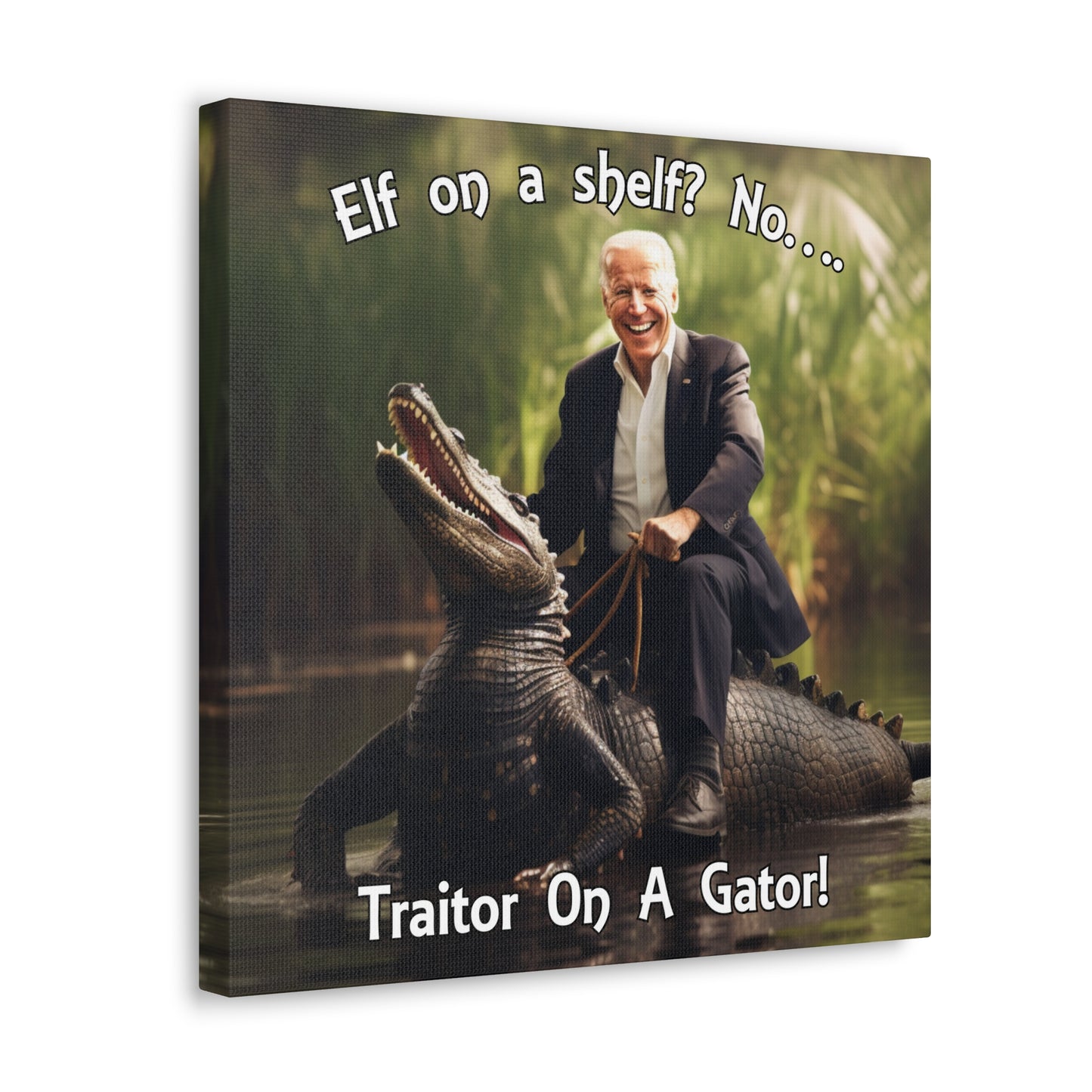 "Traitor On A Gator" Wall Art - Weave Got Gifts - Unique Gifts You Won’t Find Anywhere Else!