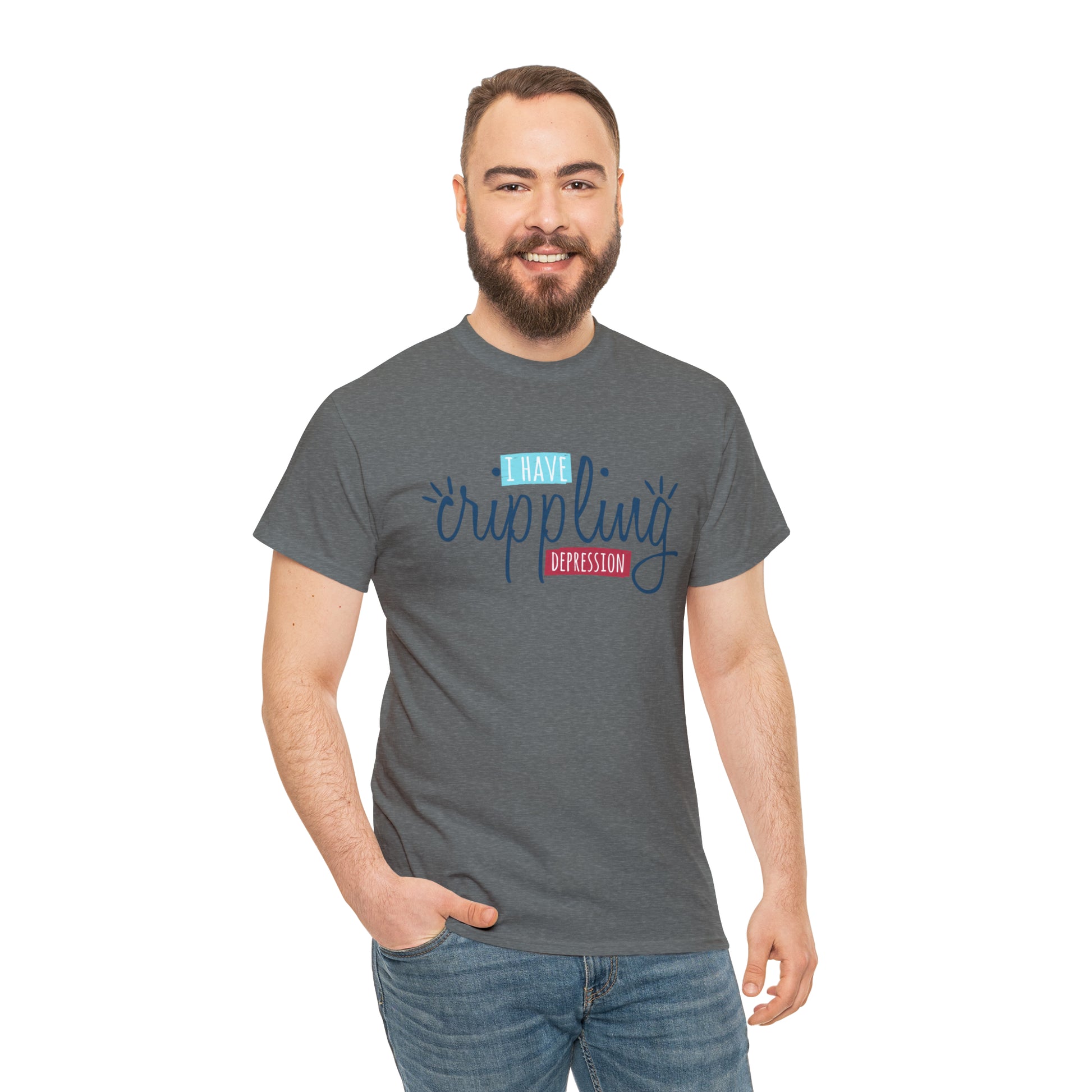 "I Have Crippling Depression" T-Shirt - Weave Got Gifts - Unique Gifts You Won’t Find Anywhere Else!