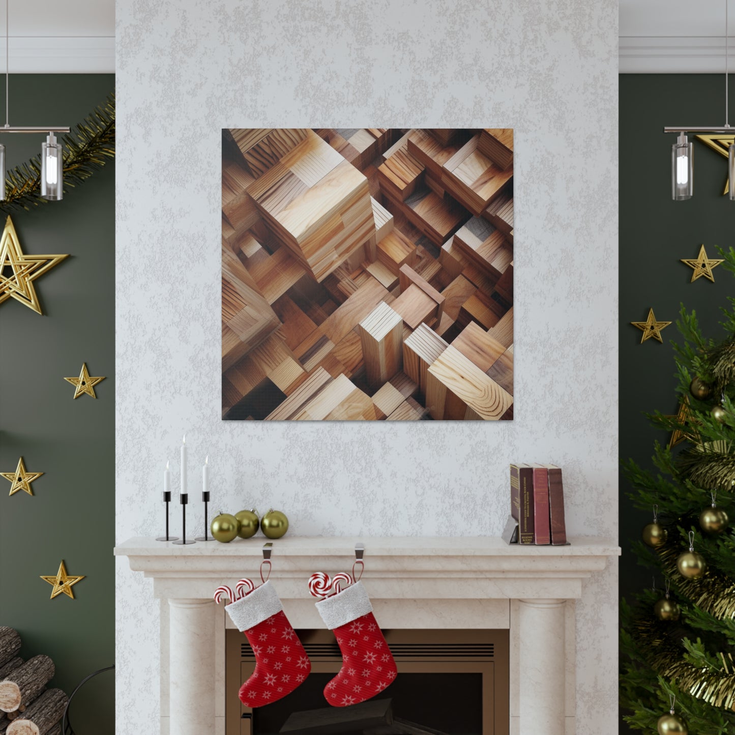 "Geometric Wood Art" Wall Art - Weave Got Gifts - Unique Gifts You Won’t Find Anywhere Else!