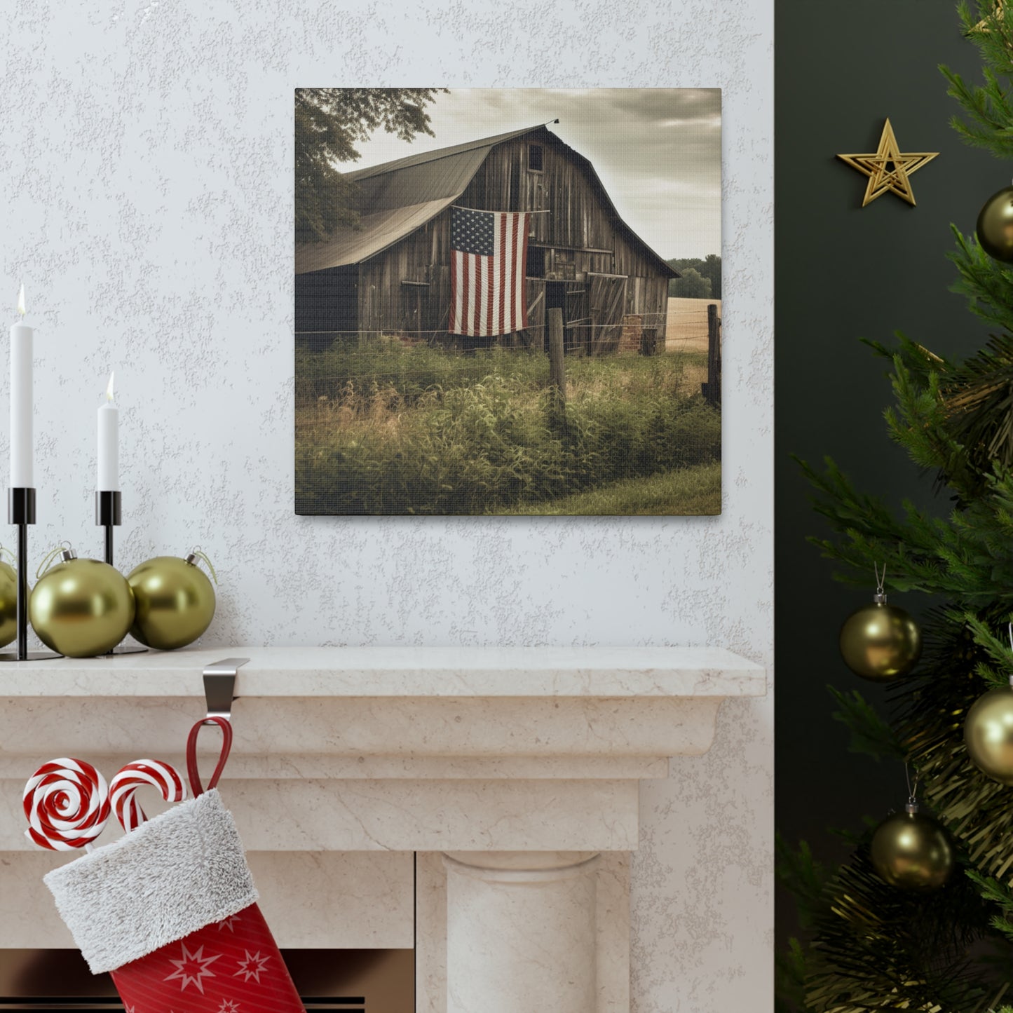 "American Farm" Wall Art - Weave Got Gifts - Unique Gifts You Won’t Find Anywhere Else!