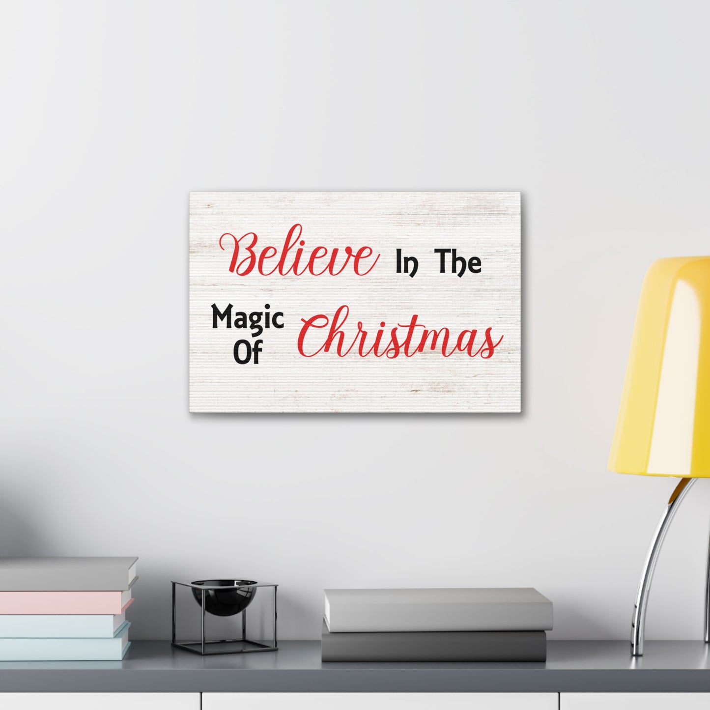 "Believe In The Magic Of Christmas" Wall Art - Weave Got Gifts - Unique Gifts You Won’t Find Anywhere Else!