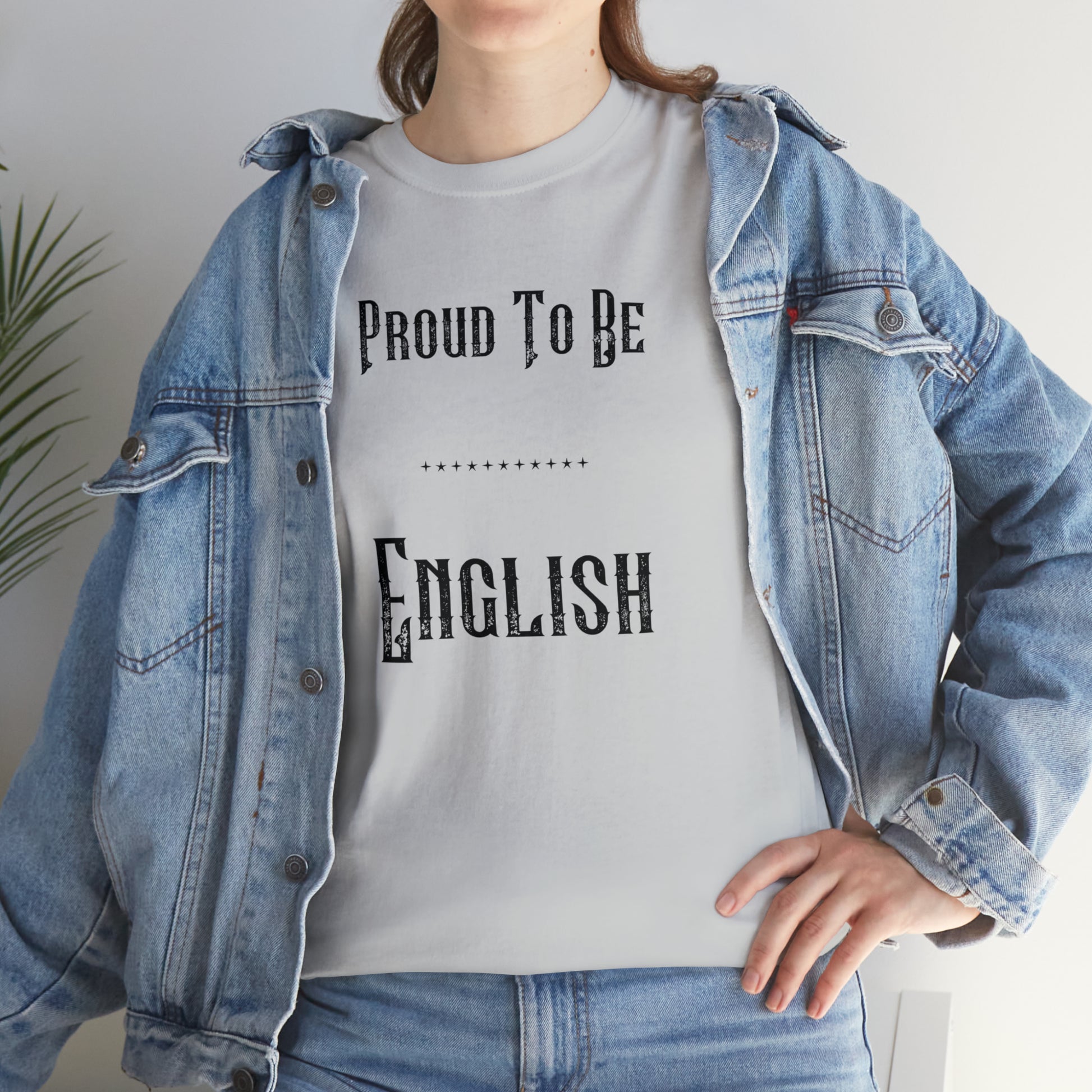 "Proud To Be English" T-Shirt - Weave Got Gifts - Unique Gifts You Won’t Find Anywhere Else!