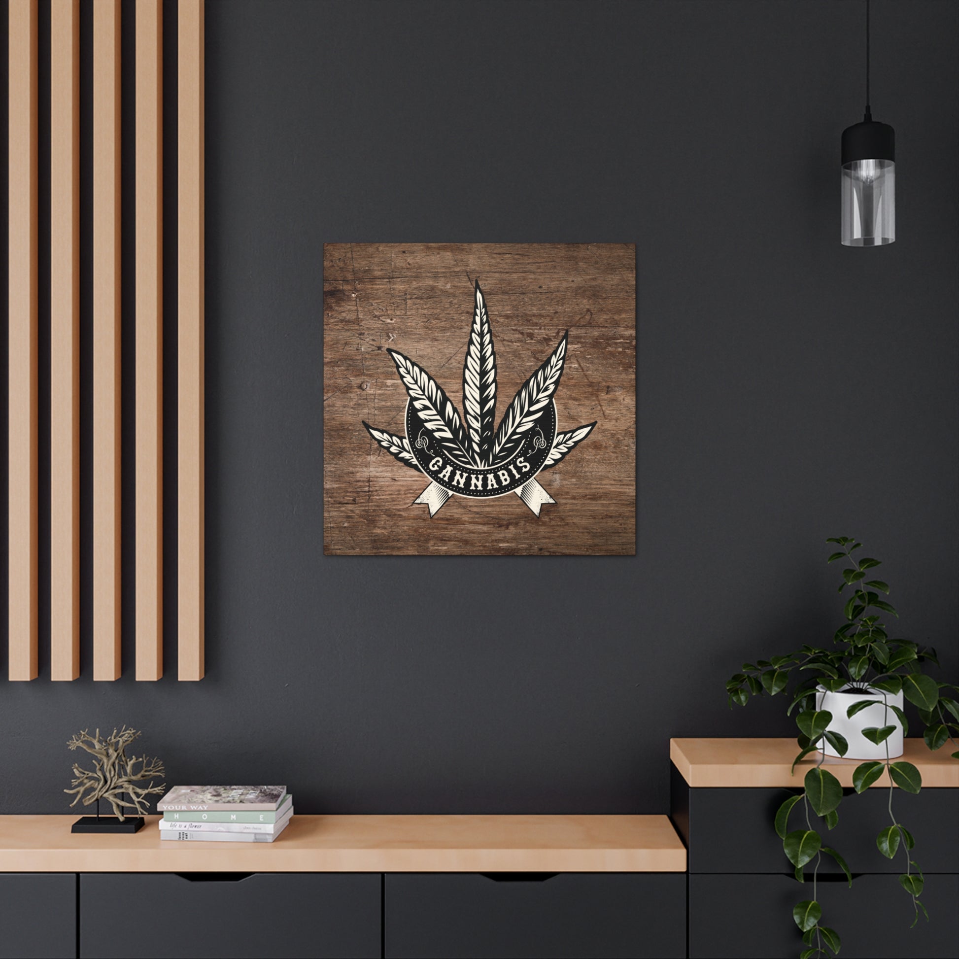 "Vintage Cannabis" Wall Art - Weave Got Gifts - Unique Gifts You Won’t Find Anywhere Else!