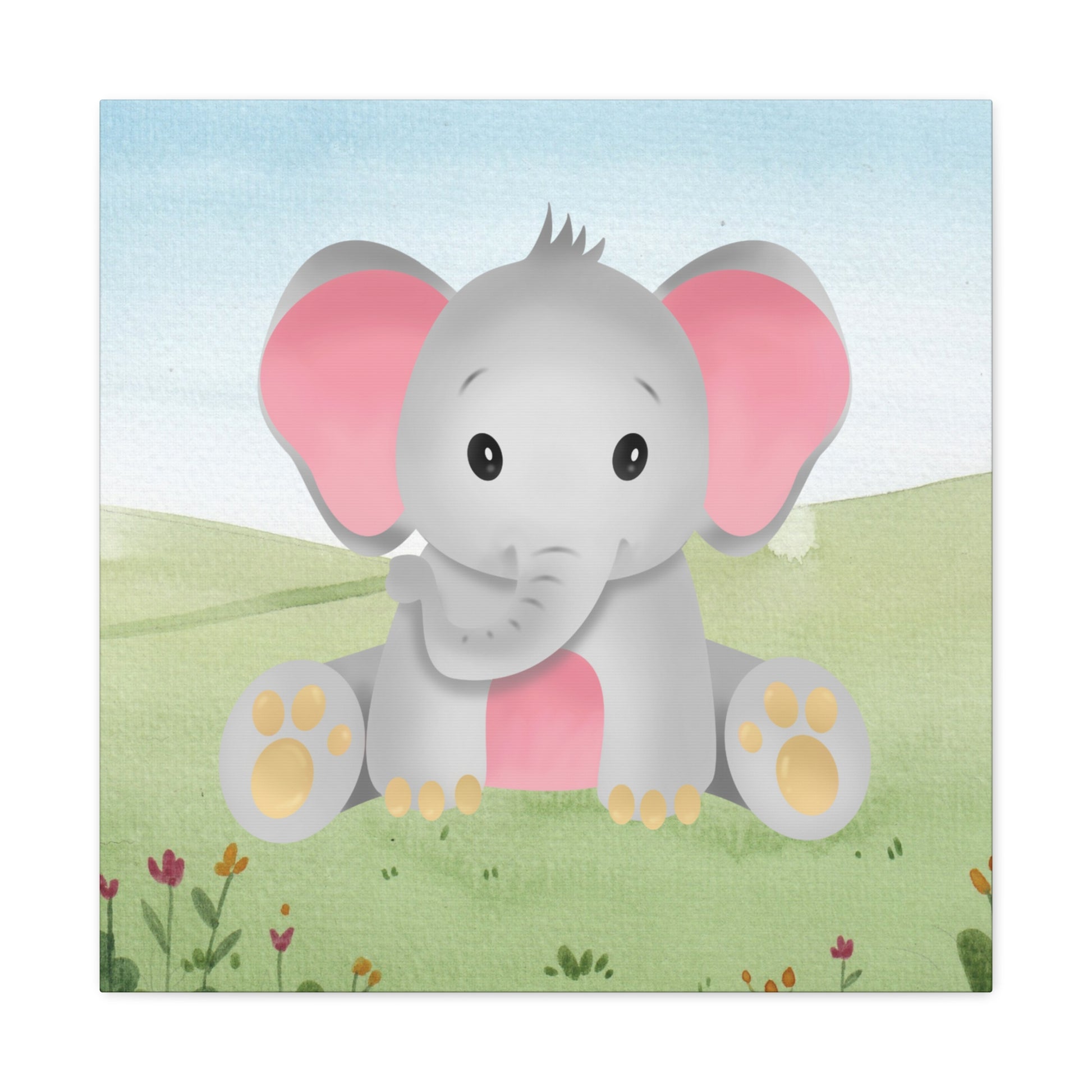 "Baby Elephant" Wall Art - Weave Got Gifts - Unique Gifts You Won’t Find Anywhere Else!