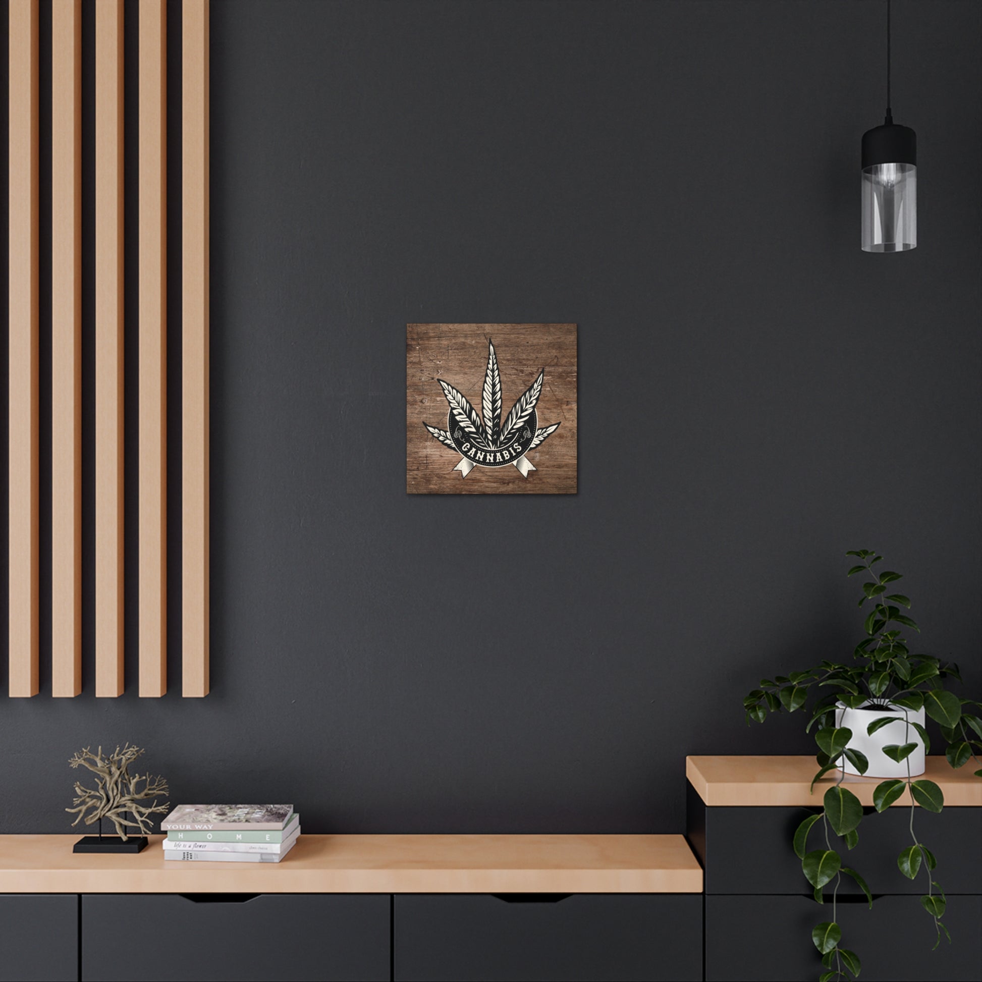 "Vintage Cannabis" Wall Art - Weave Got Gifts - Unique Gifts You Won’t Find Anywhere Else!