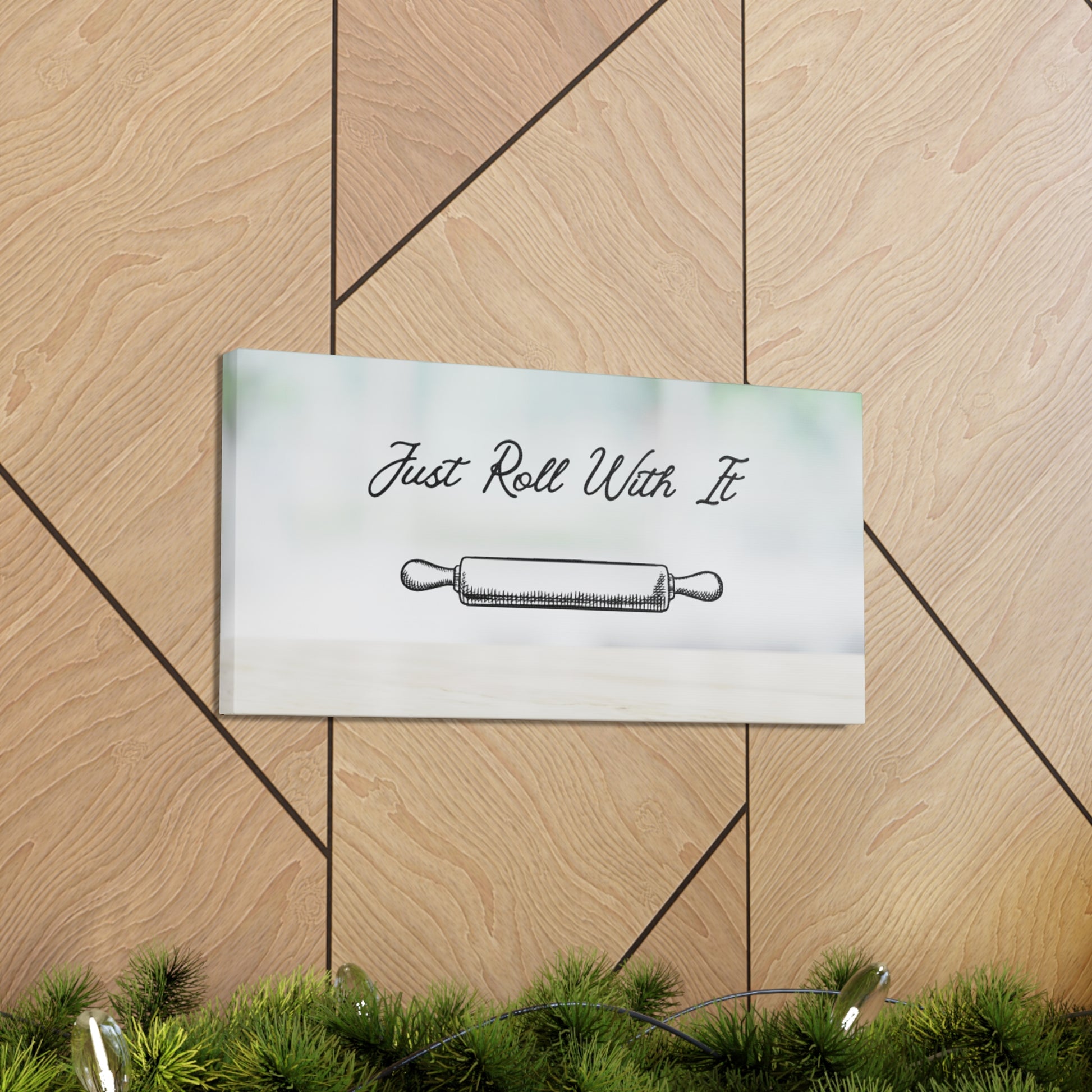 "Just Roll With It" Wall Art - Weave Got Gifts - Unique Gifts You Won’t Find Anywhere Else!