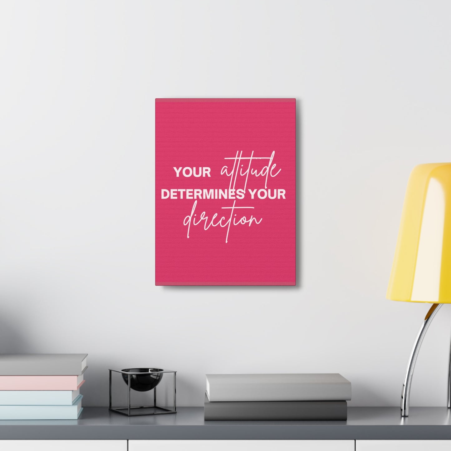 "Your Attitude Determines Your Direction" Wall Art - Weave Got Gifts - Unique Gifts You Won’t Find Anywhere Else!