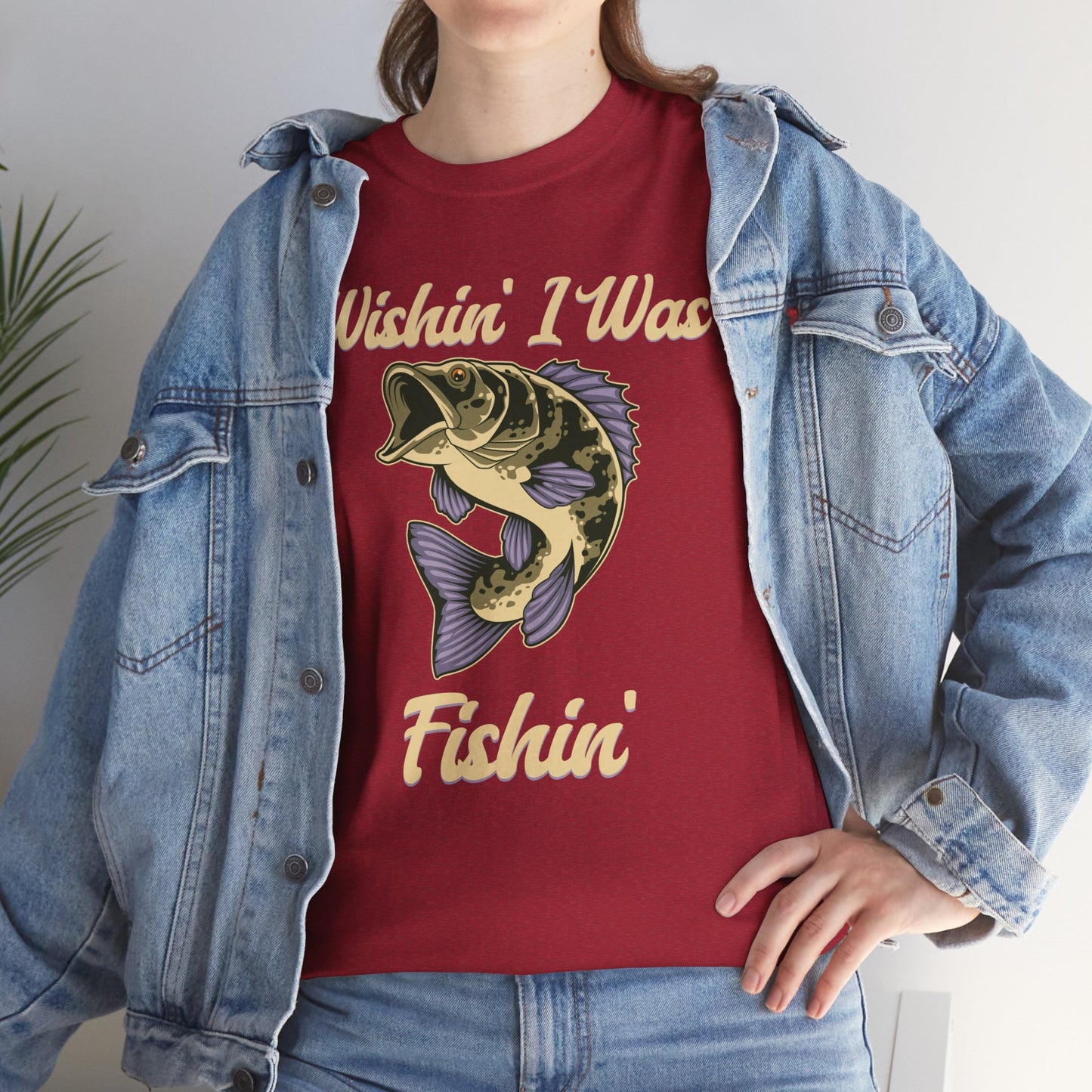 Wishin' I Was Fishin' T-Shirt