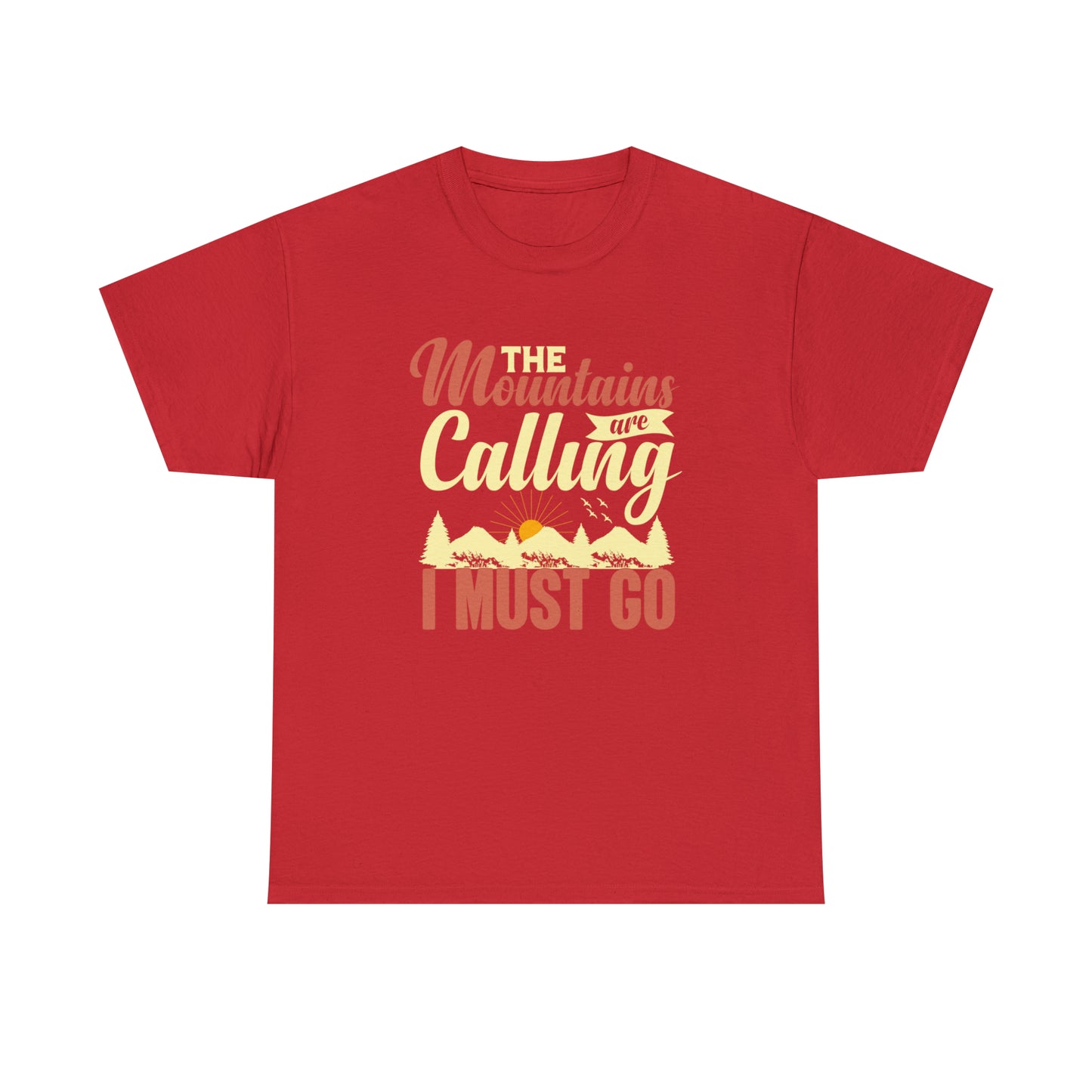 "The Mountains Are Calling" T-Shirt - Weave Got Gifts - Unique Gifts You Won’t Find Anywhere Else!