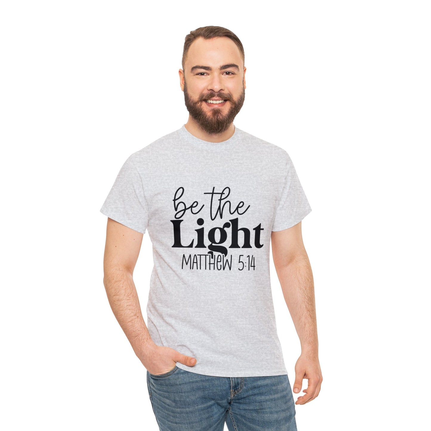 "Be The Light - Matthew 5:14" T-Shirt - Weave Got Gifts - Unique Gifts You Won’t Find Anywhere Else!