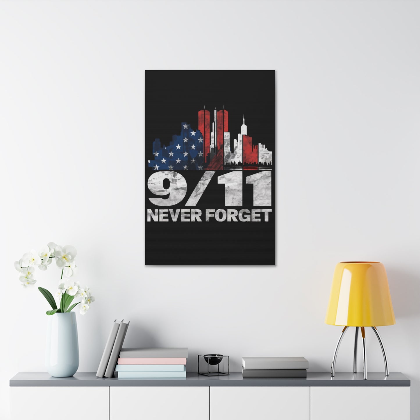 Never Forget 9/11 Canvas Wall Art